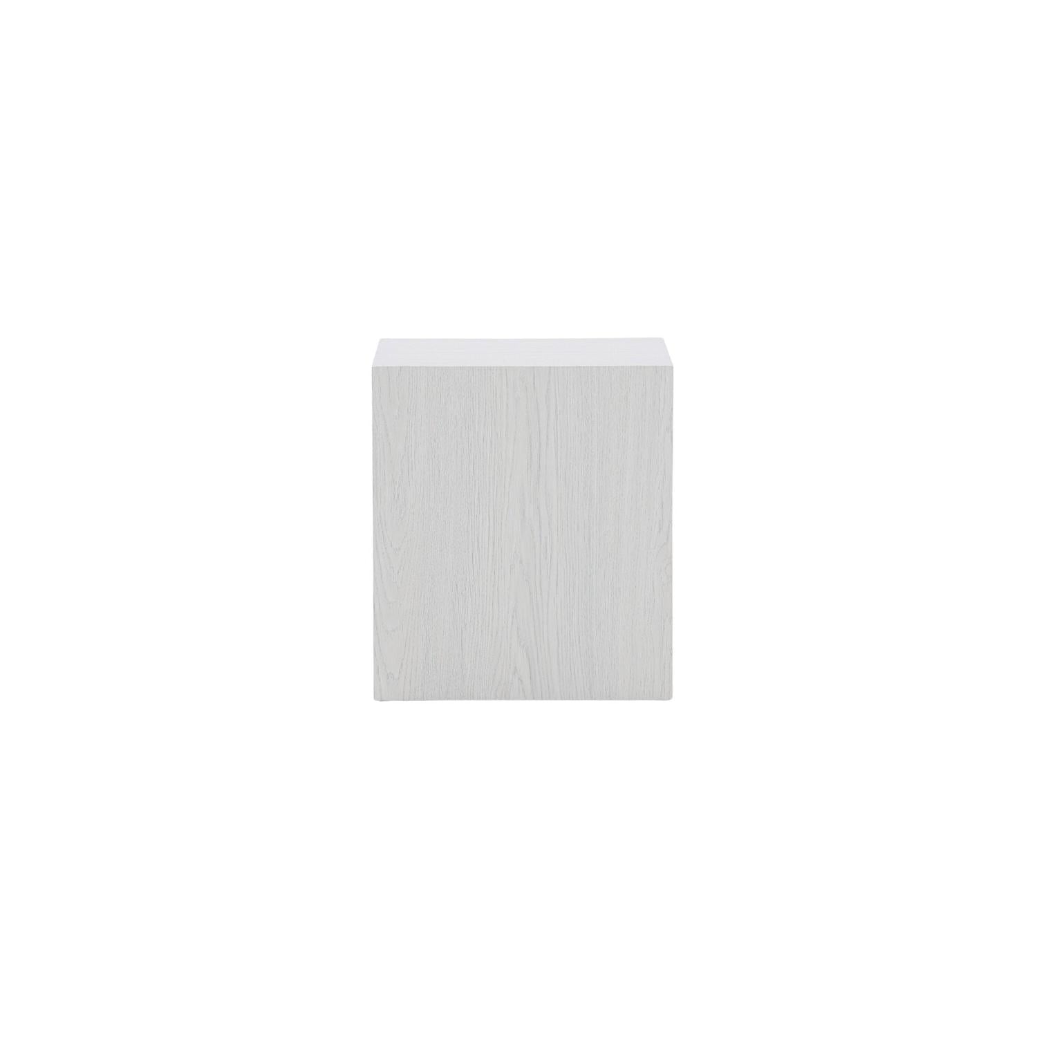 Beistelltisch York 40*40cm - Cremeweiß-Beistelltisch-Venture Home-le canapé