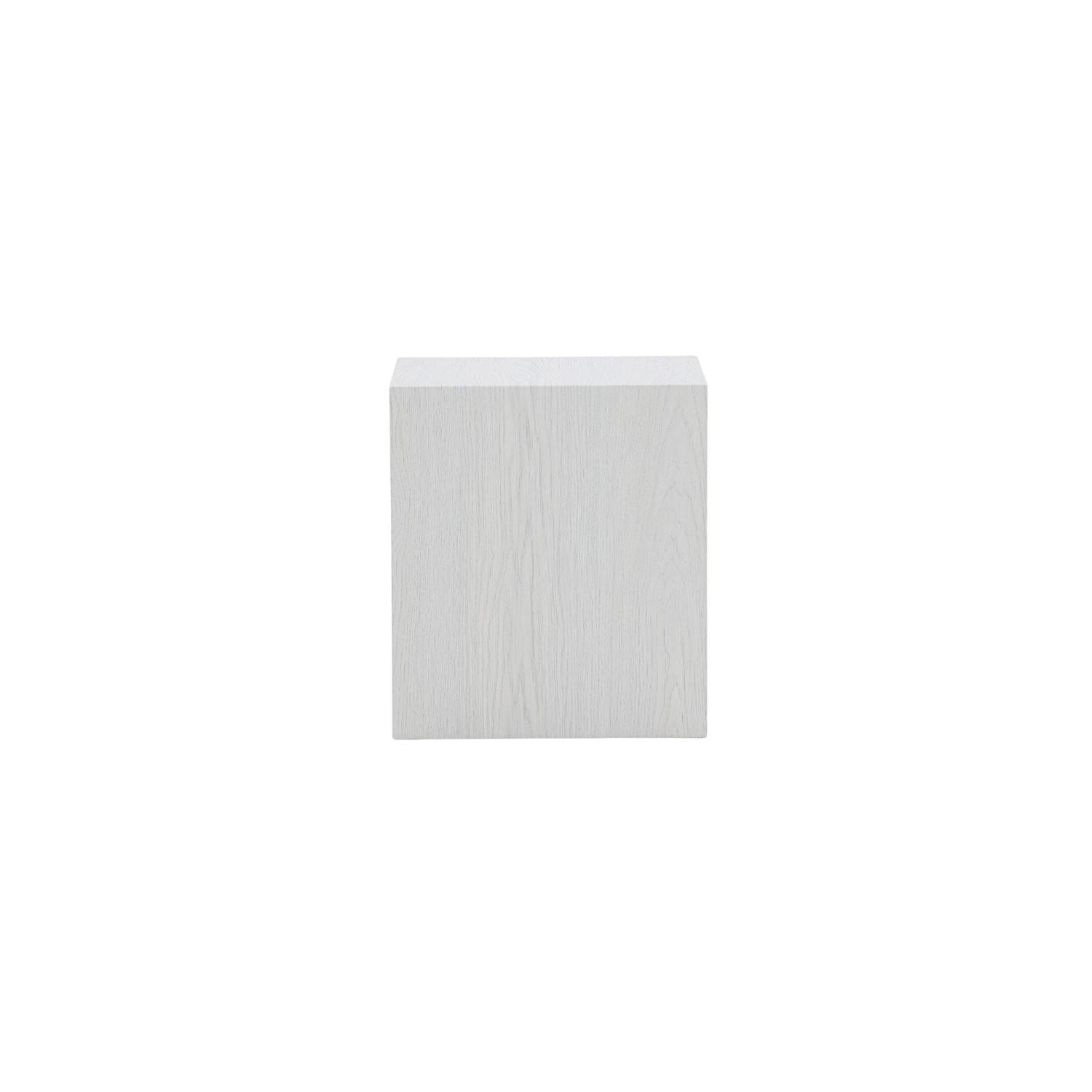 Beistelltisch York 40*40cm - Cremeweiß-Beistelltisch-Venture Home-le canapé