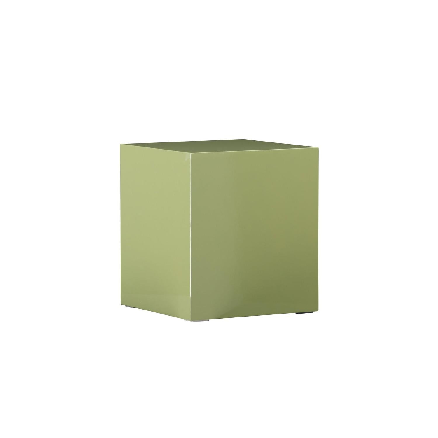 Beistelltisch York 40*40cm - Hellgrün-Beistelltisch-Venture Home-le canapé