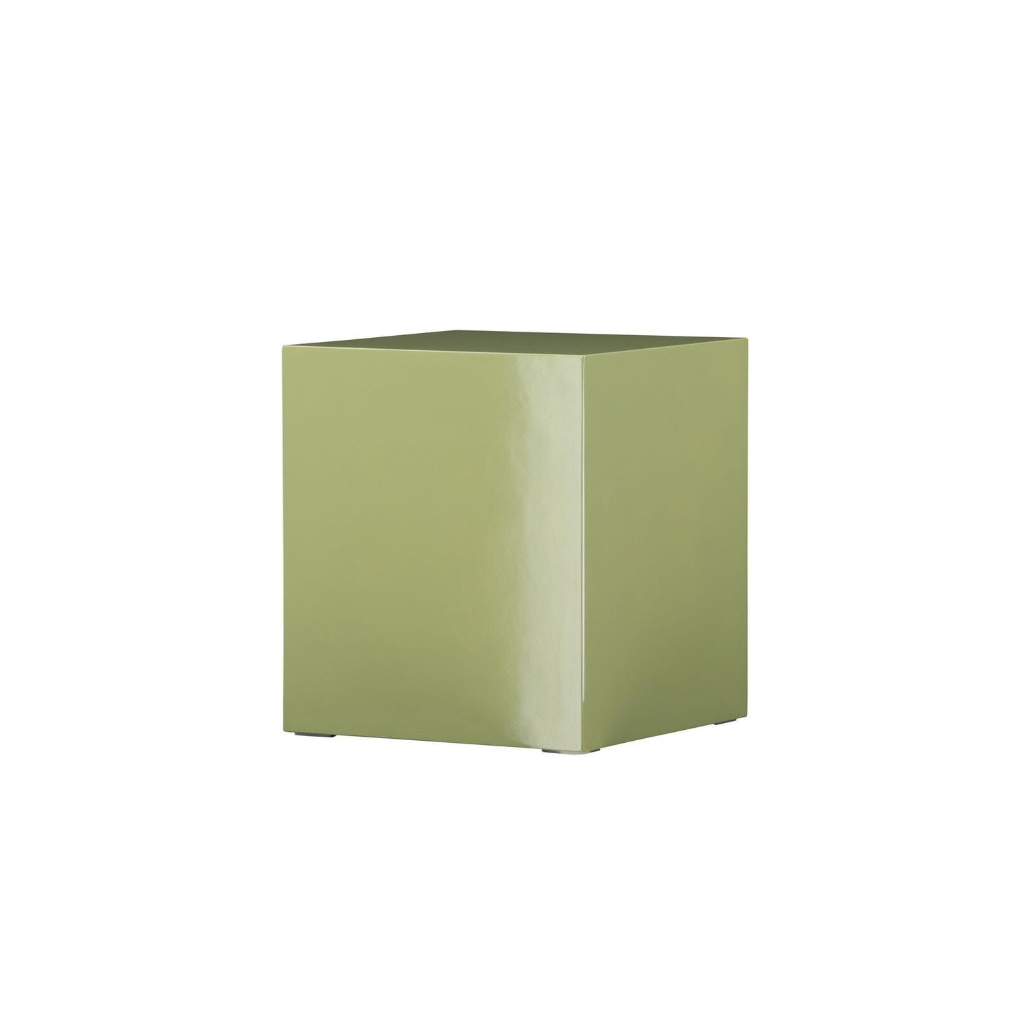 Beistelltisch York 40*40cm - Hellgrün-Beistelltisch-Venture Home-le canapé