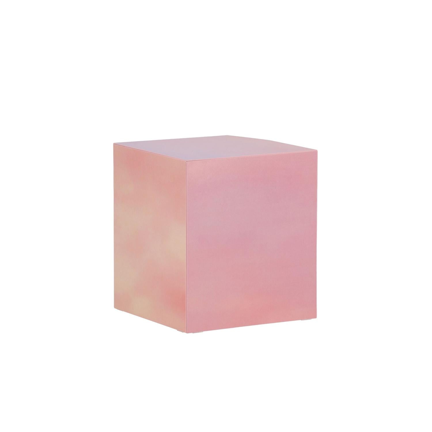 Beistelltisch York 40*40cm - Pink-Beistelltisch-Venture Home-le canapé
