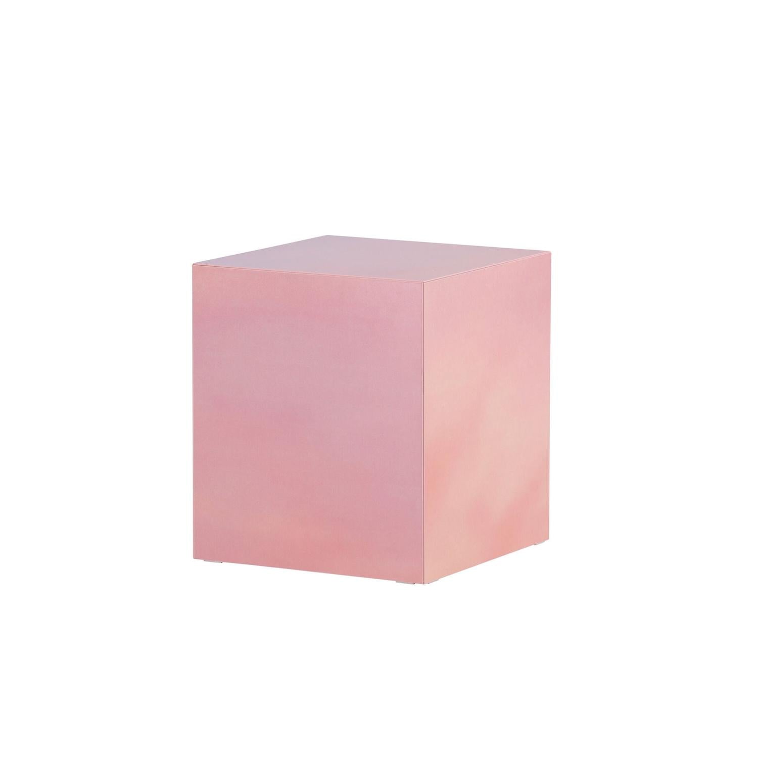 Beistelltisch York 40*40cm - Pink-Beistelltisch-Venture Home-le canapé