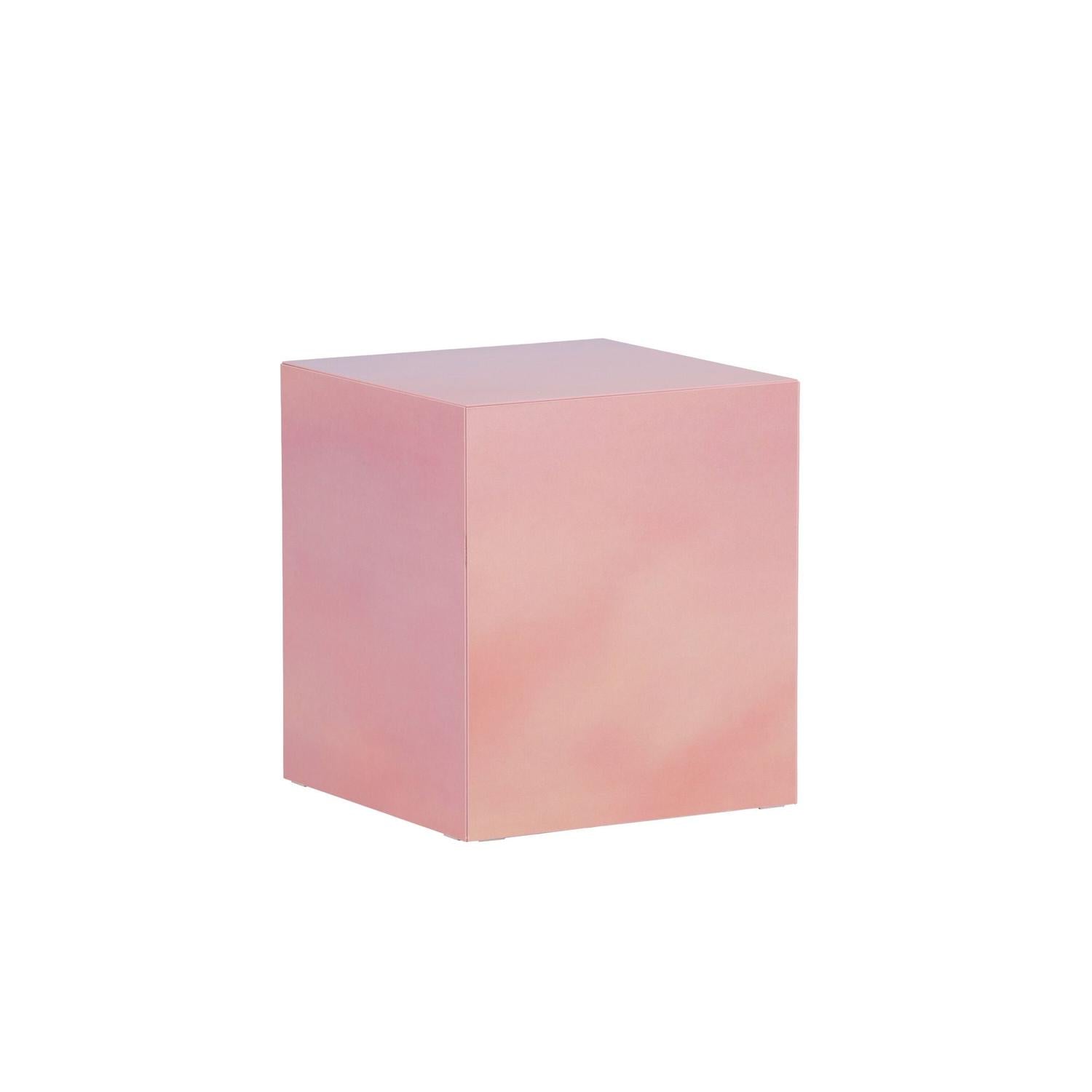 Beistelltisch York 40*40cm - Pink-Beistelltisch-Venture Home-le canapé