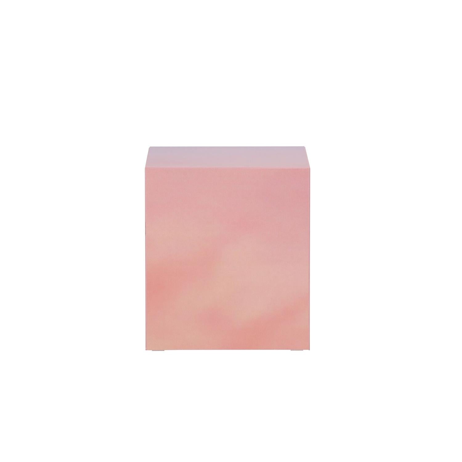 Beistelltisch York 40*40cm - Pink-Beistelltisch-Venture Home-le canapé