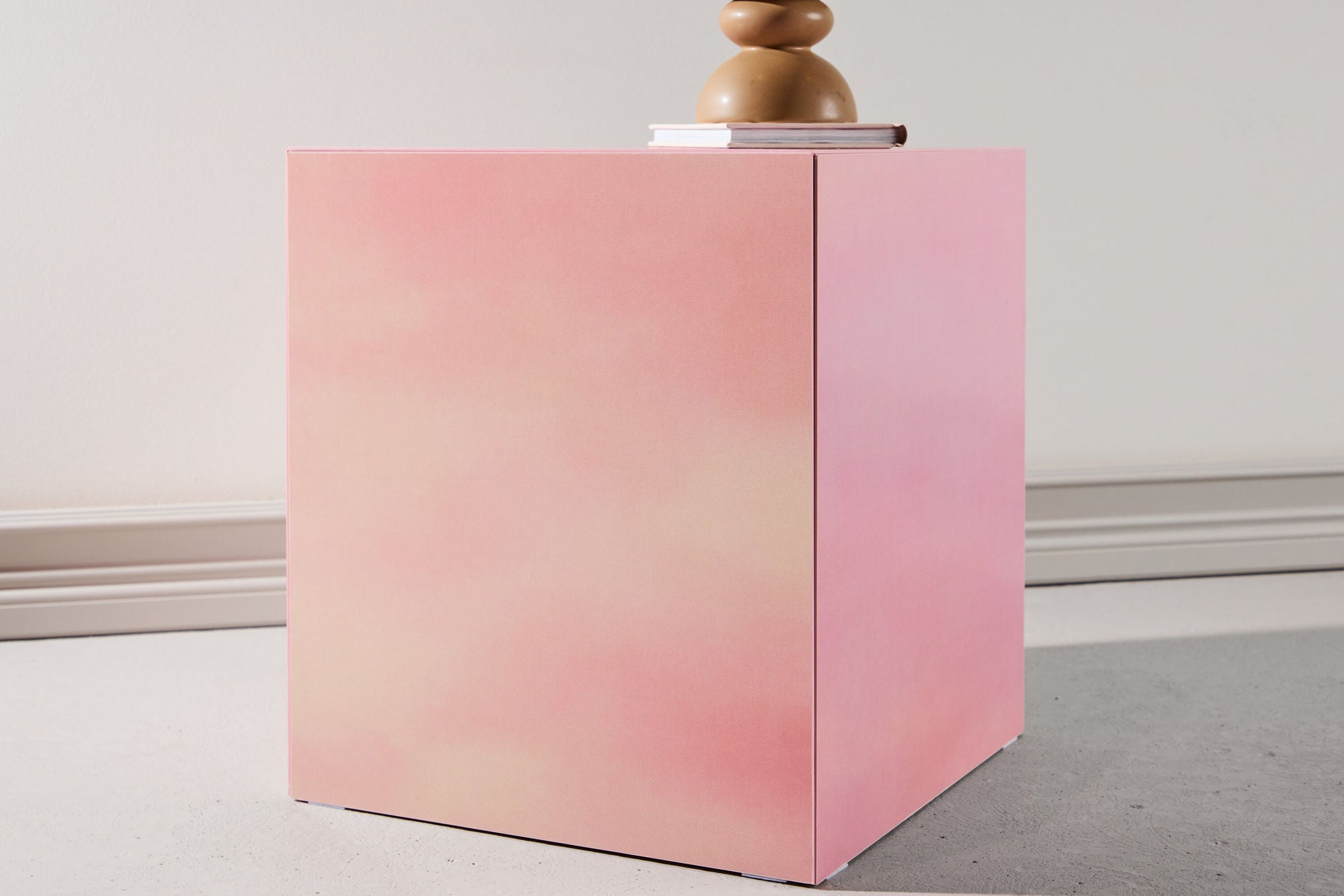 Beistelltisch York 40*40cm - Pink-Beistelltisch-Venture Home-le canapé