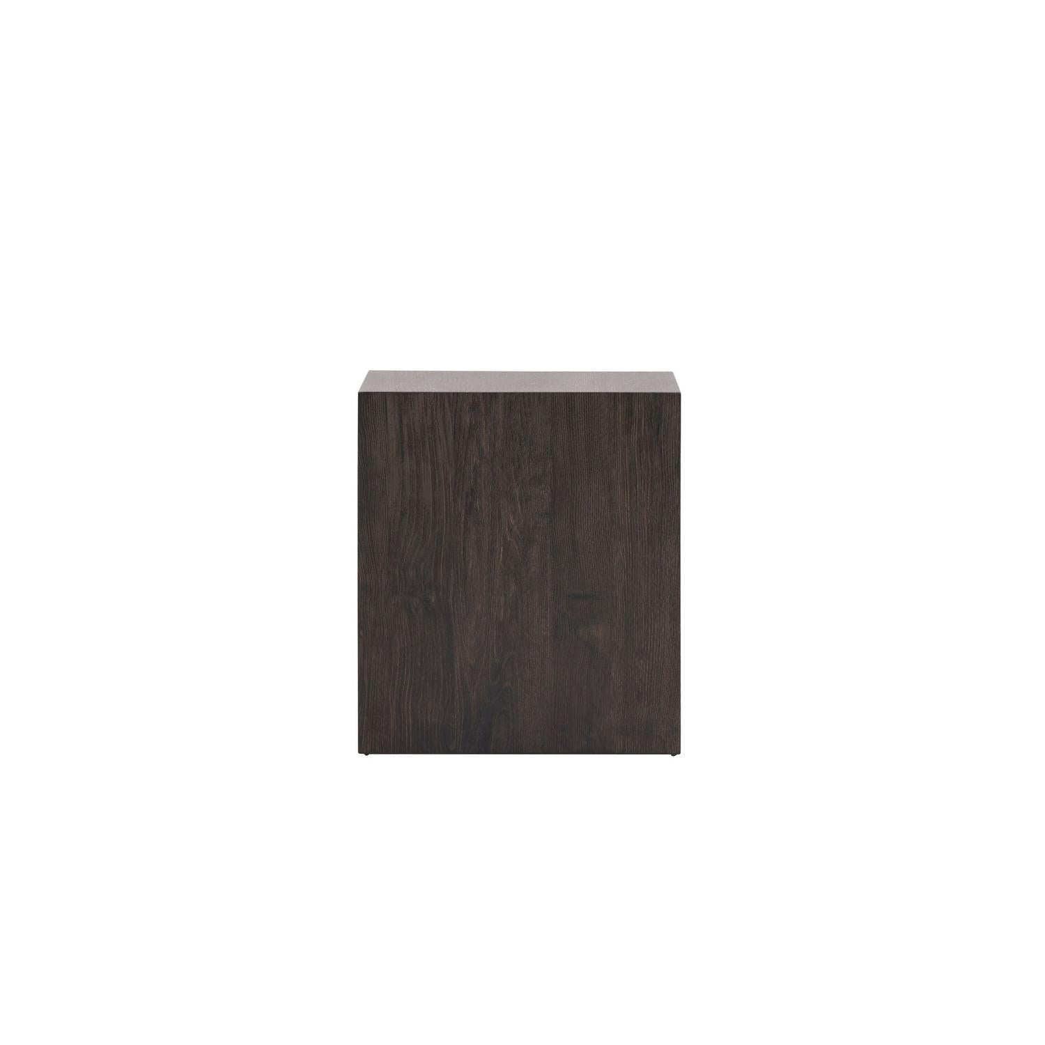 Beistelltisch York 40x40cm - Mokka Marmoroptik-Venture Home-le canapé