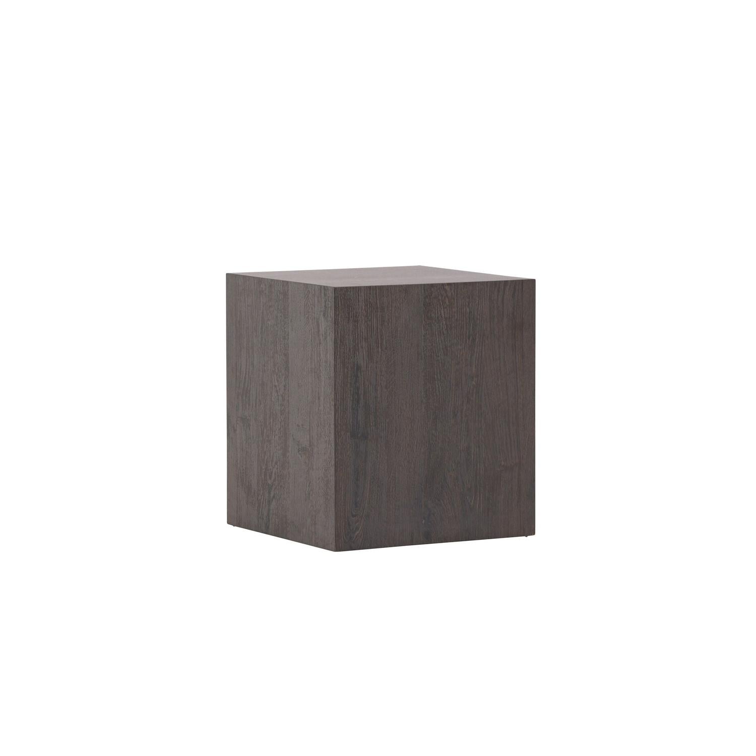 Beistelltisch York 40x40cm - Mokka Marmoroptik-Venture Home-le canapé