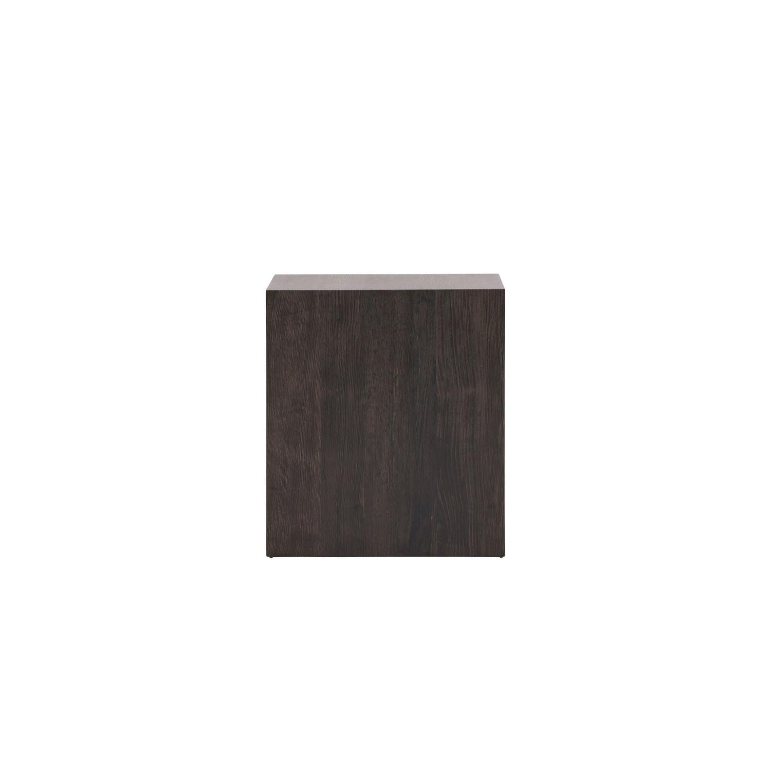 Beistelltisch York 40x40cm - Mokka Marmoroptik-Venture Home-le canapé