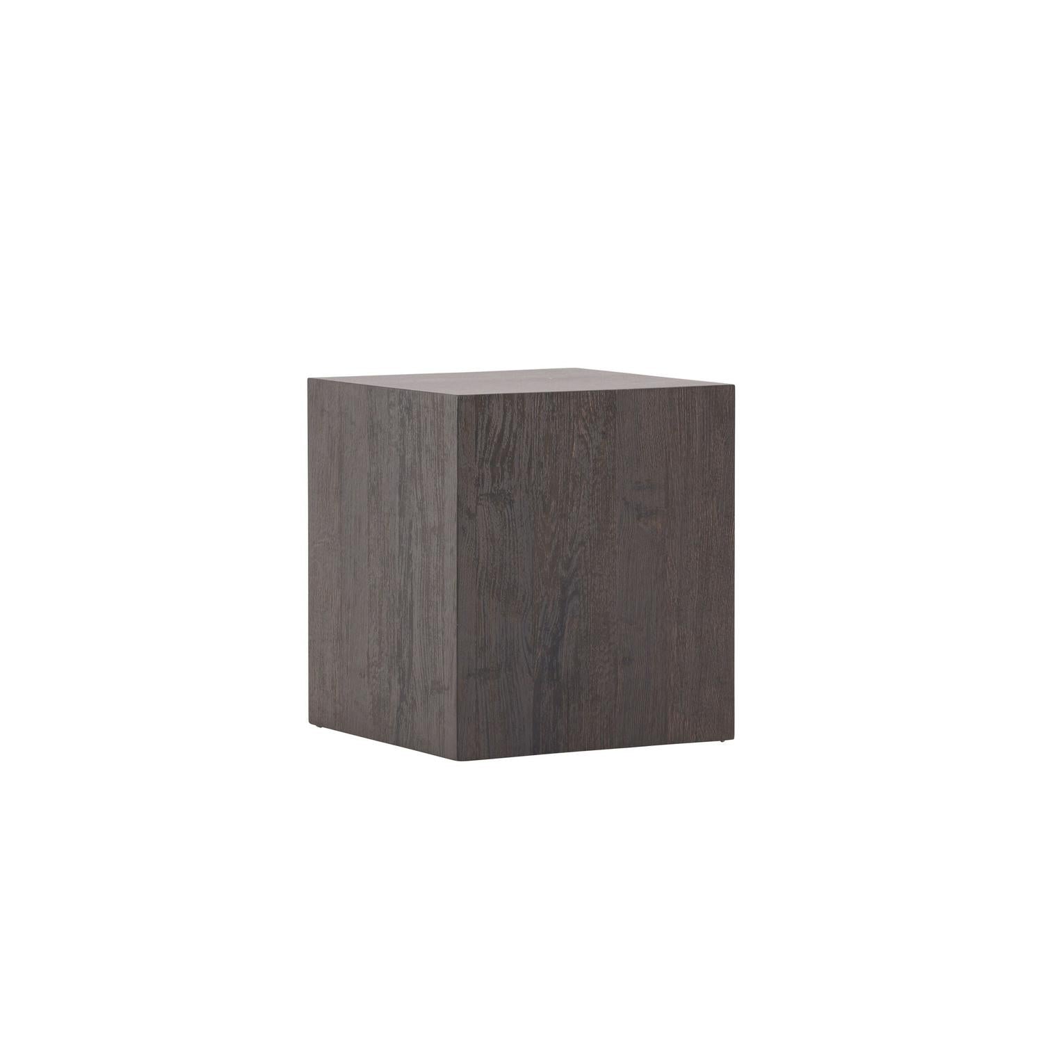 Beistelltisch York 40x40cm - Mokka Marmoroptik-Venture Home-le canapé