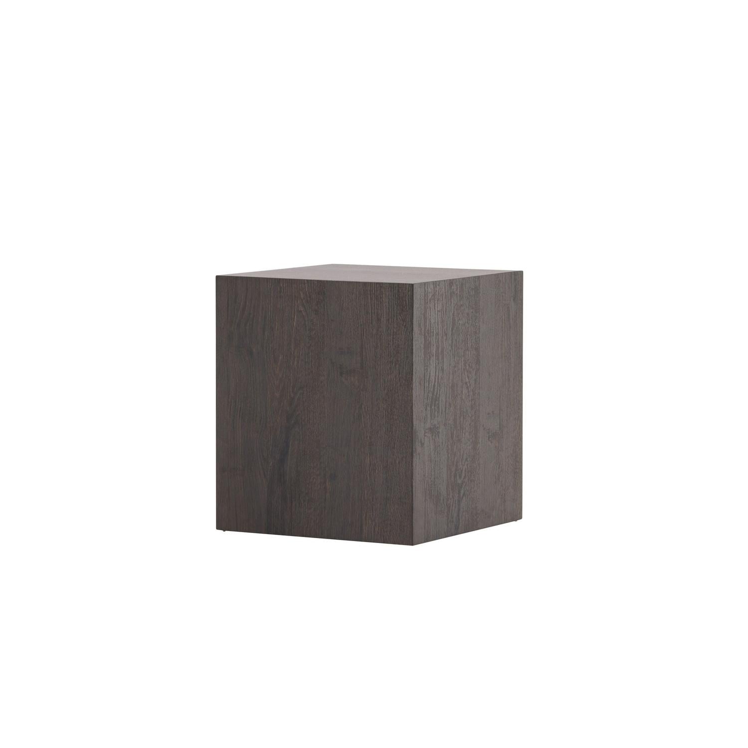 Beistelltisch York 40x40cm - Mokka Marmoroptik-Venture Home-le canapé