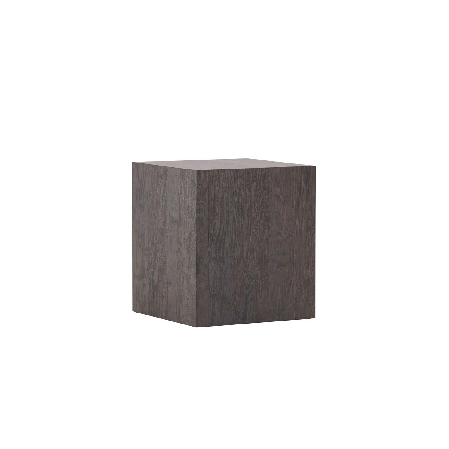 Beistelltisch York 40x40cm - Mokka Marmoroptik-Venture Home-le canapé