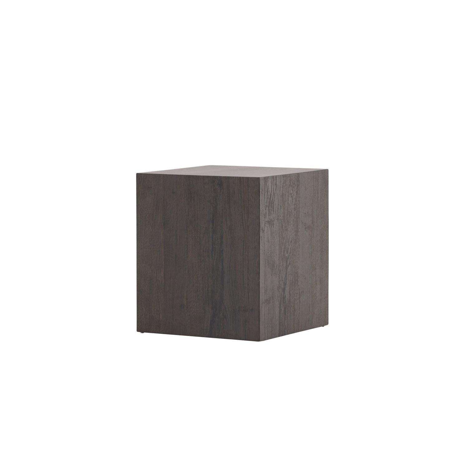 Beistelltisch York 40x40cm - Mokka Marmoroptik-Venture Home-le canapé