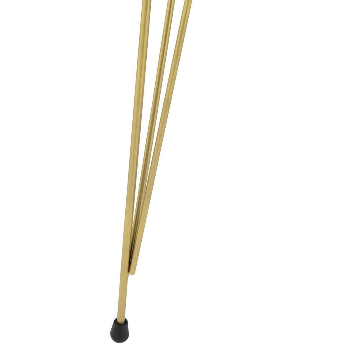 Beistelltische Oro, 3er-Set - Schwarz/Weiß mit Gold-Beistelltische-J-Line-le canapé