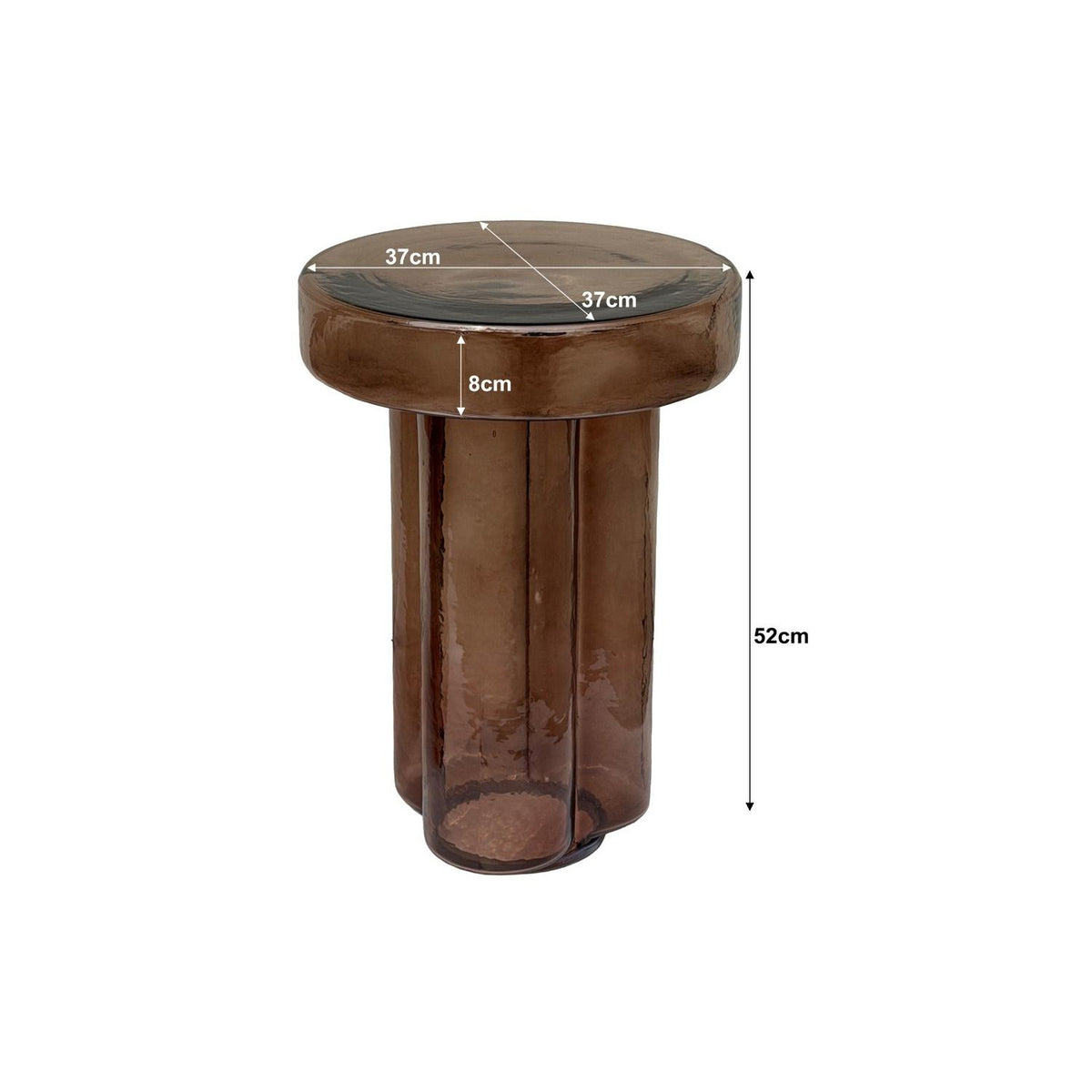 Brix Lio Rauchbraun 37 cm-Brix-le canapé