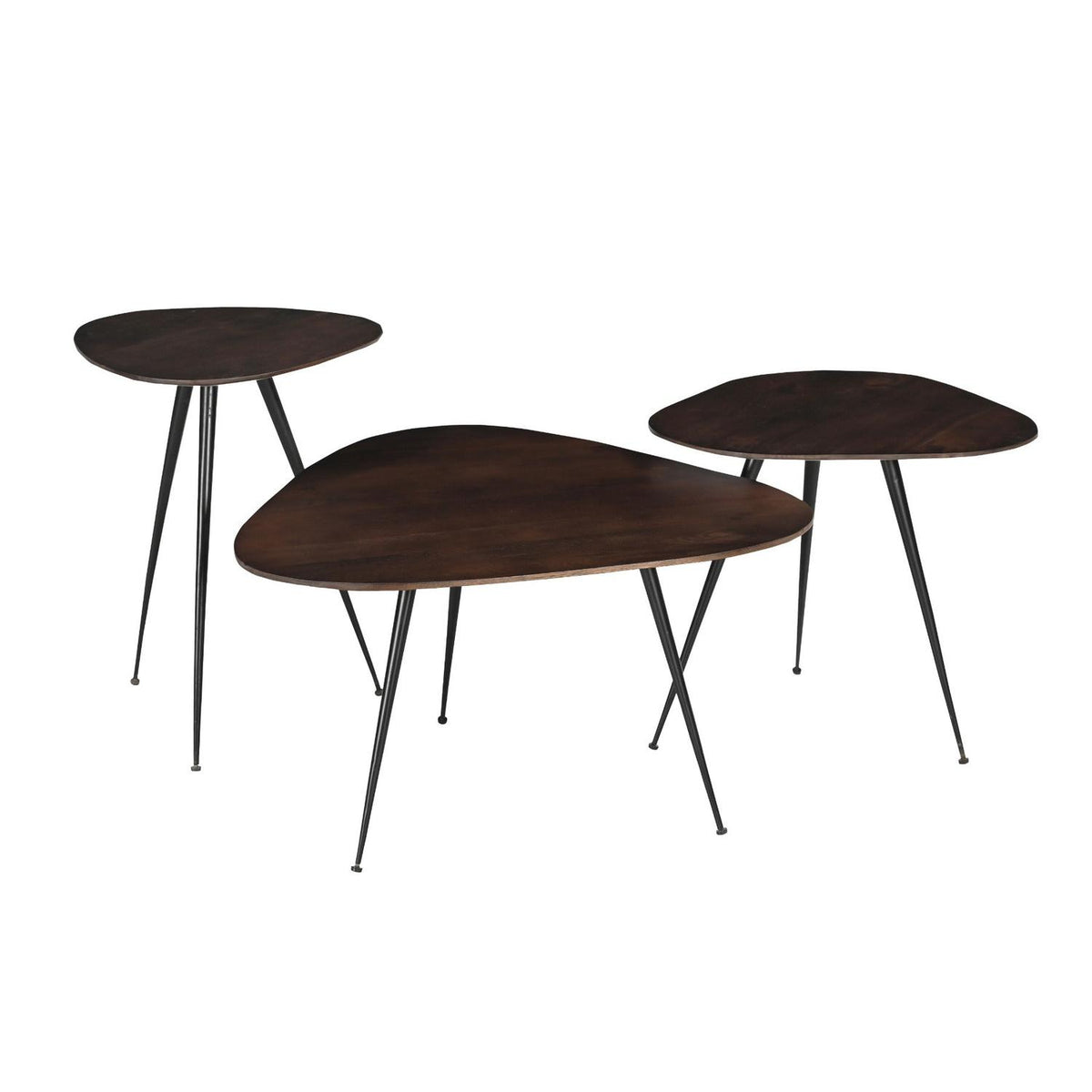 Brix Loua Braun, 3er-Set-Brix-le canapé