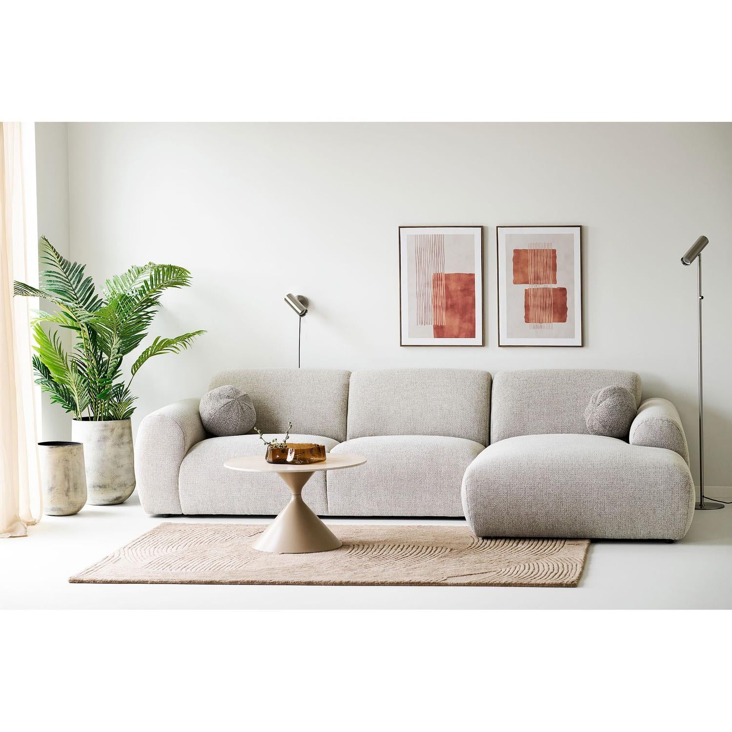 Couchtisch Annecy Ø70cm - Beige-Couchtische-House Nordic-le canapé