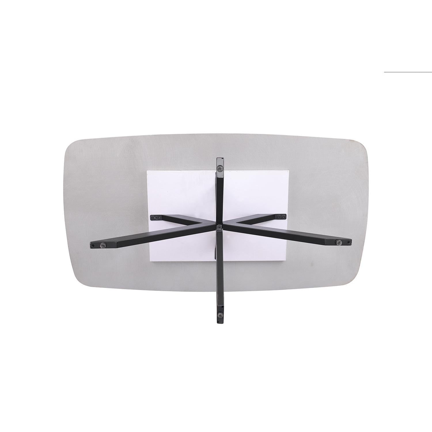 Couchtisch Apollo 130cm Oval mit Steinplatte - Grau-Couchtisch-Rousseau-le canapé
