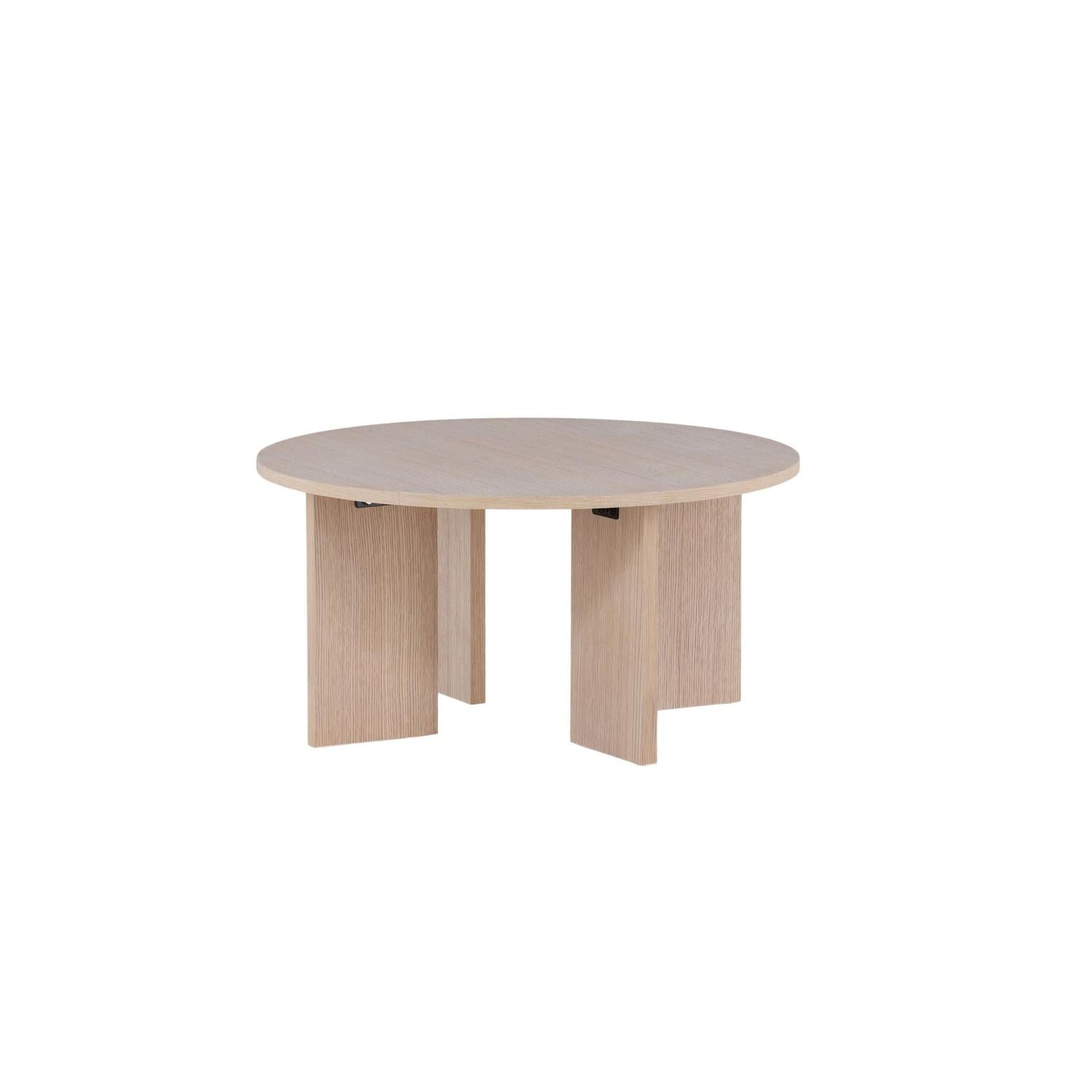 Couchtisch Askerön ⌀80cm - Cremeweiß-Couchtisch-Vind-le canapé