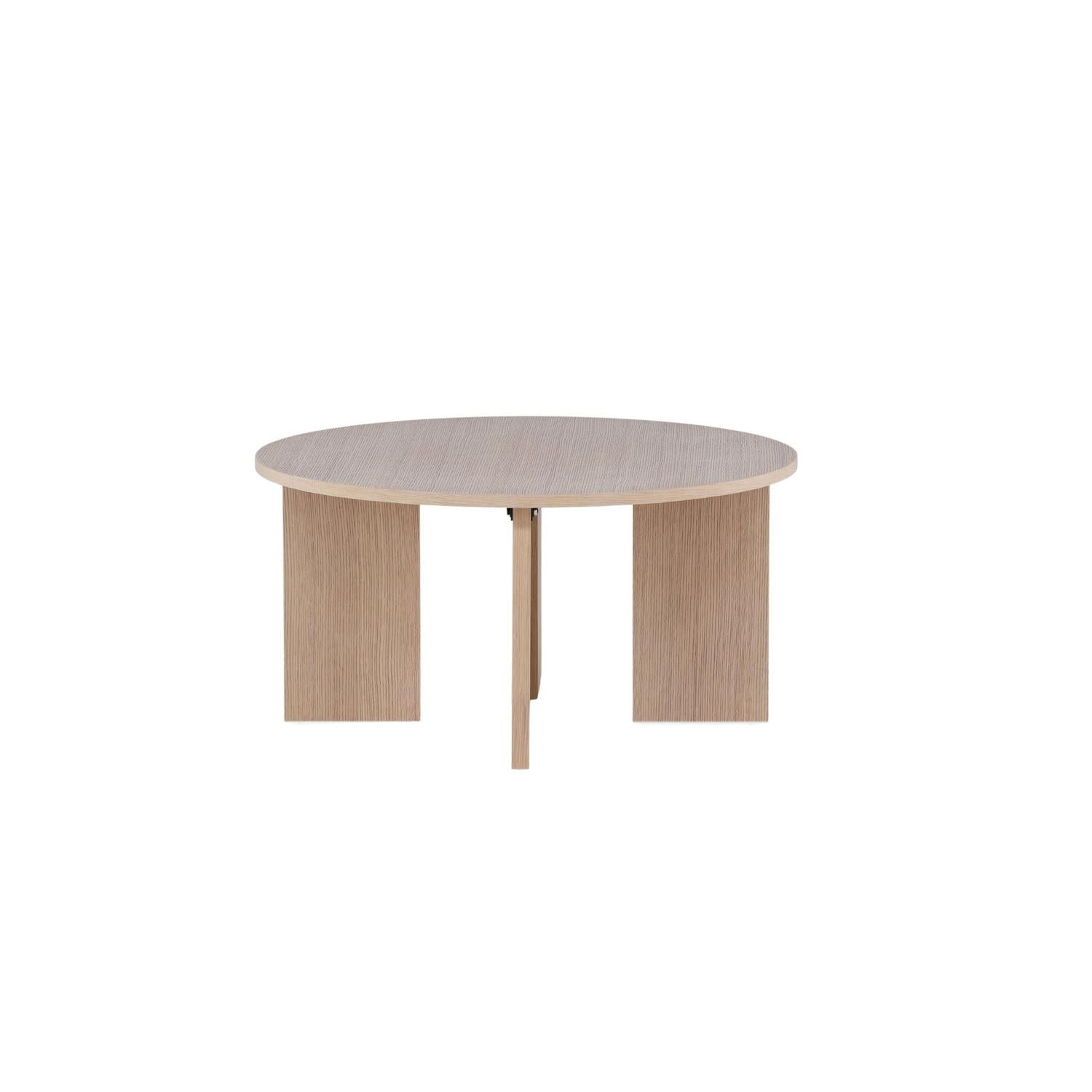 Couchtisch Askerön ⌀80cm - Cremeweiß-Couchtisch-Vind-le canapé
