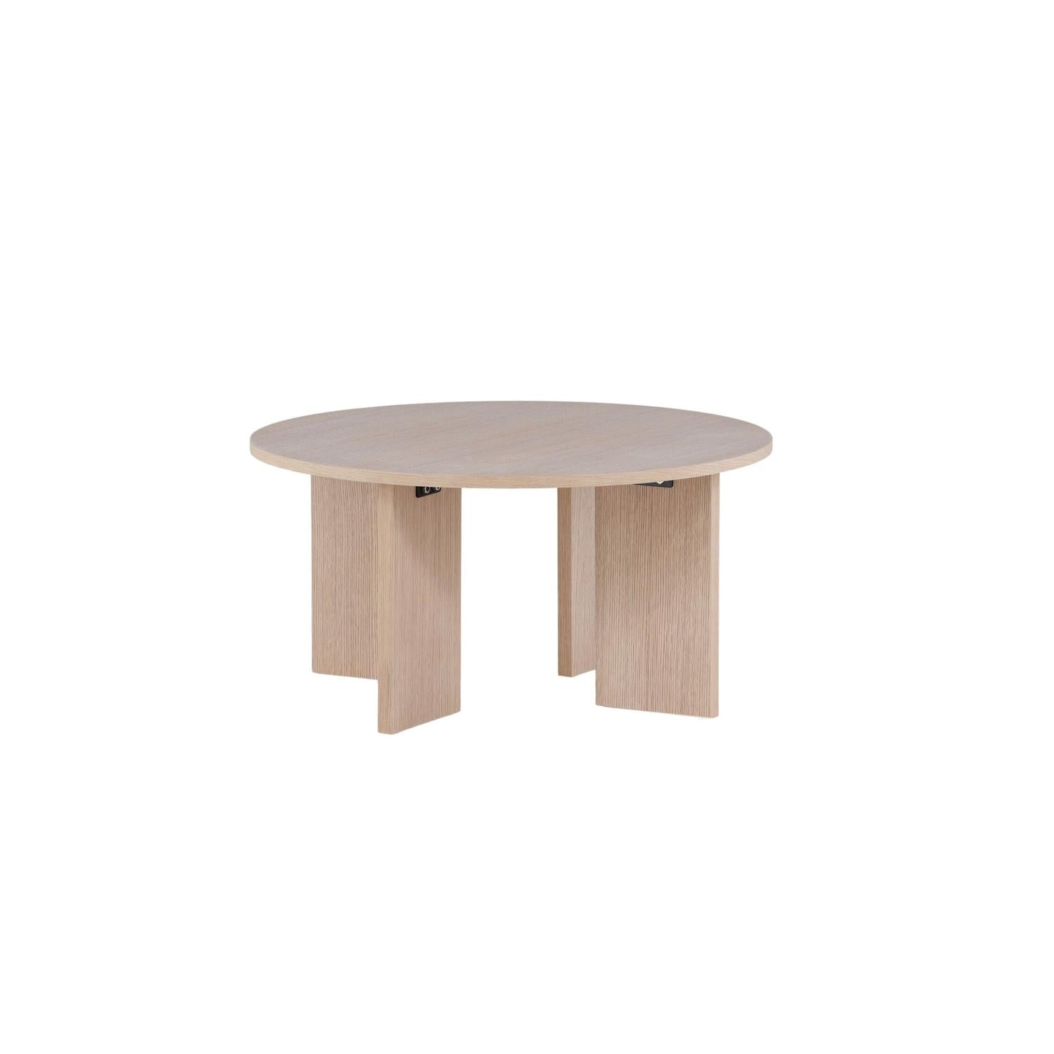 Couchtisch Askerön ⌀80cm - Cremeweiß-Couchtisch-Vind-le canapé