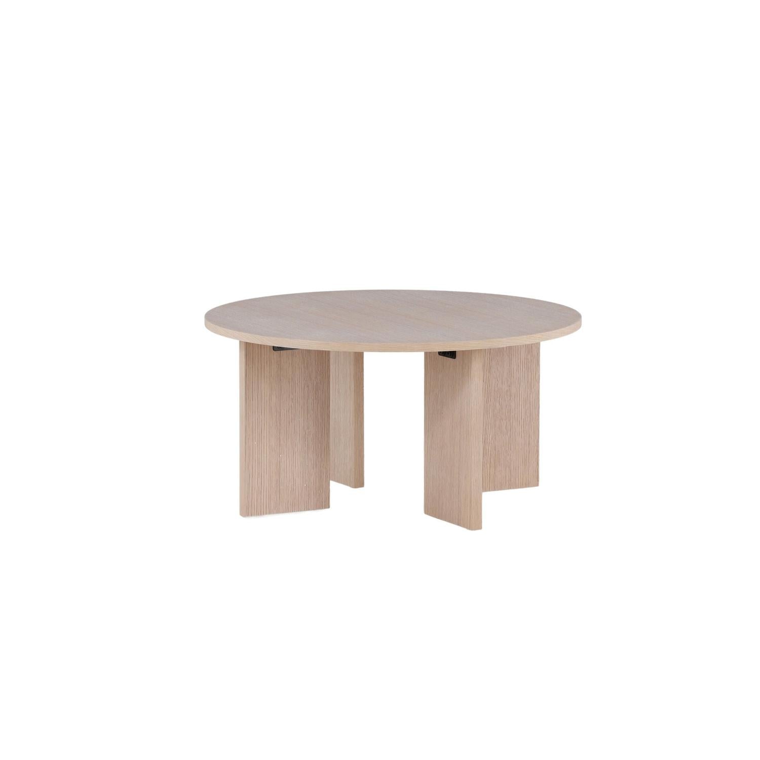 Couchtisch Askerön ⌀80cm - Cremeweiß-Couchtisch-Vind-le canapé