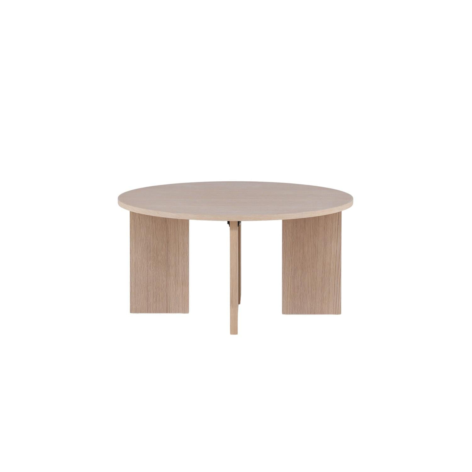 Couchtisch Askerön Ø80cm - Cremeweiß-Couchtische-Vind-le canapé