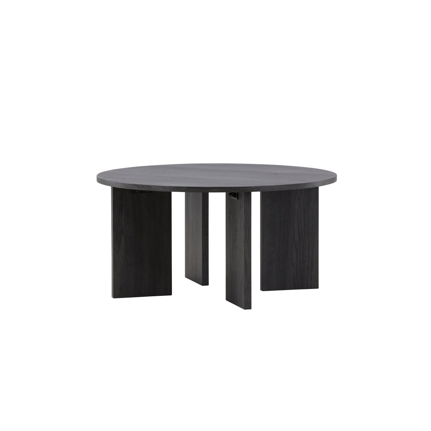 Couchtisch Askerön Ø80cm - Schwarz-Couchtische-Vind-le canapé