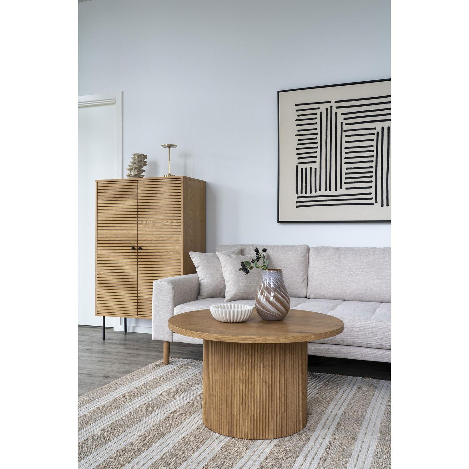 Couchtisch Boavista Ø80cm - Natur-Couchtische-House Nordic-le canapé