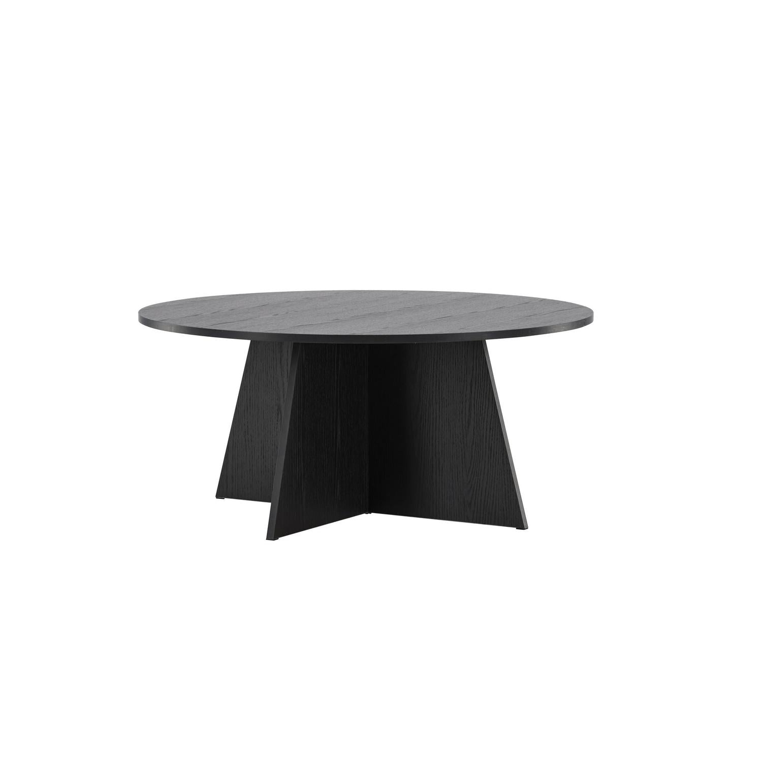 Couchtisch Bootcut Ø100cm - Schwarz-Couchtisch-Venture Home-le canapé