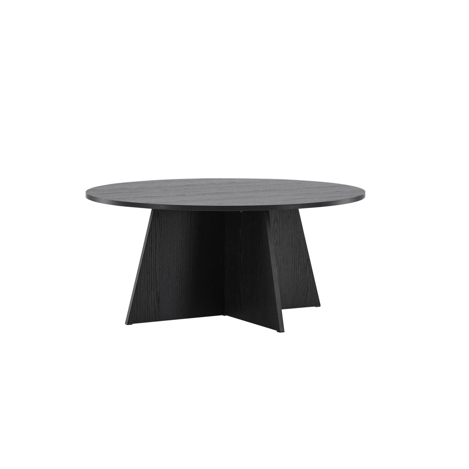 Couchtisch Bootcut Ø100cm - Schwarz-Couchtisch-Venture Home-le canapé