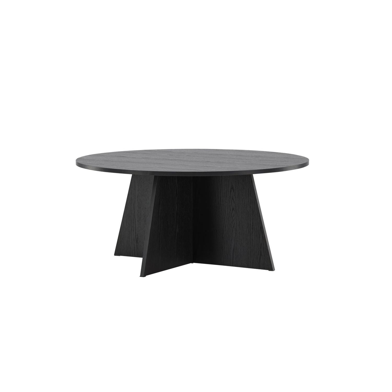 Couchtisch Bootcut Ø100cm - Schwarz-Couchtisch-Venture Home-le canapé