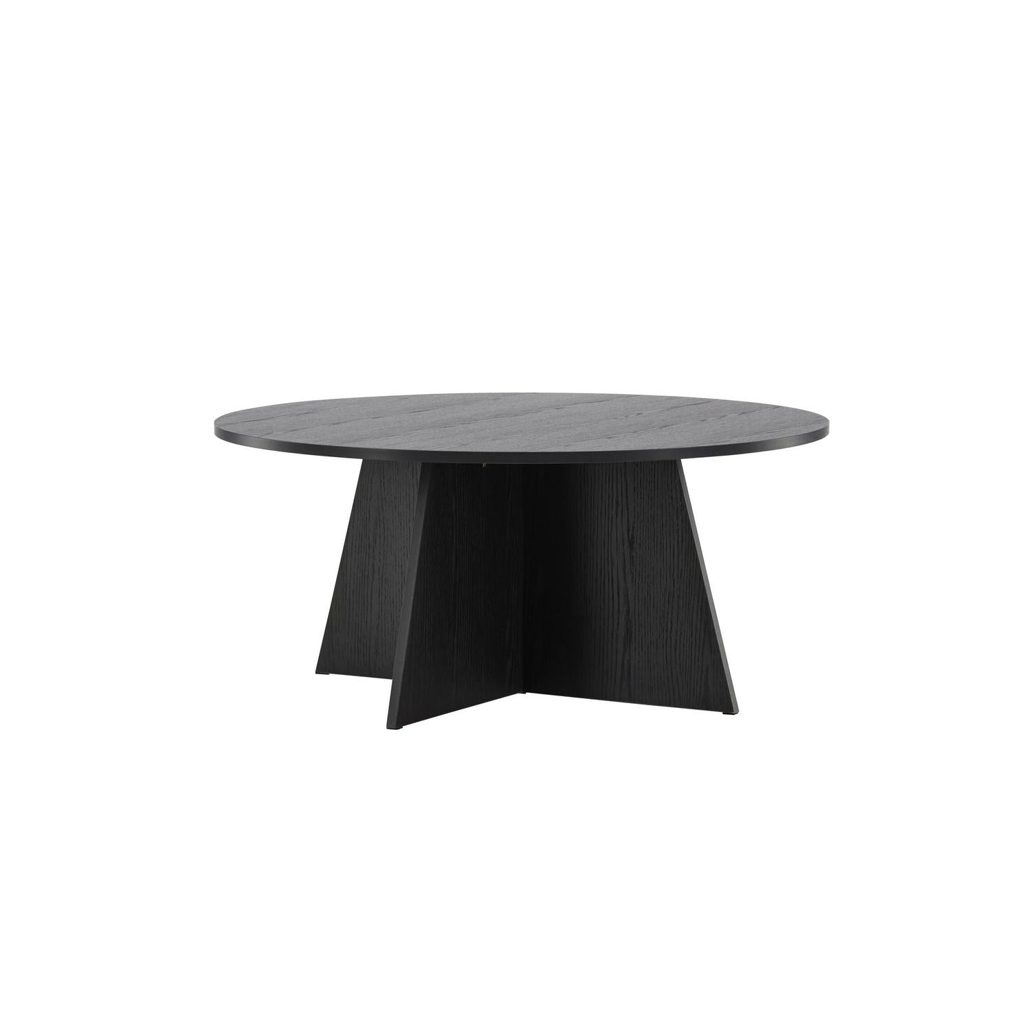 Couchtisch Bootcut Ø100cm - Schwarz-Couchtisch-Venture Home-le canapé