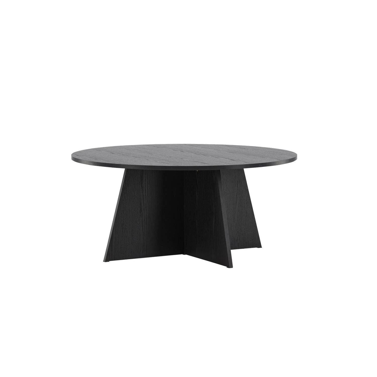 Couchtisch Bootcut Ø100cm - Schwarz-Couchtisch-Venture Home-le canapé