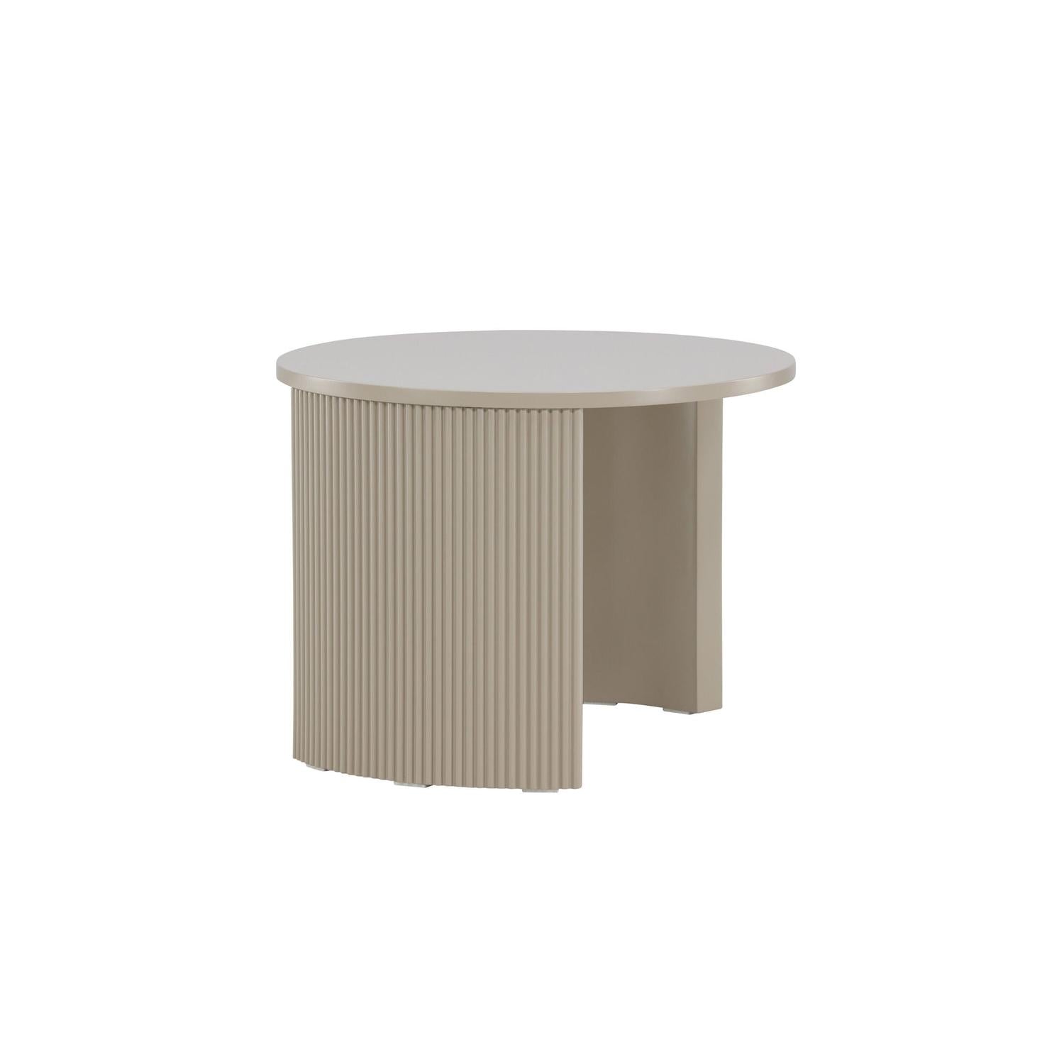 Couchtisch Bristol Ø60cm - Beige-Couchtische-Venture Home-le canapé