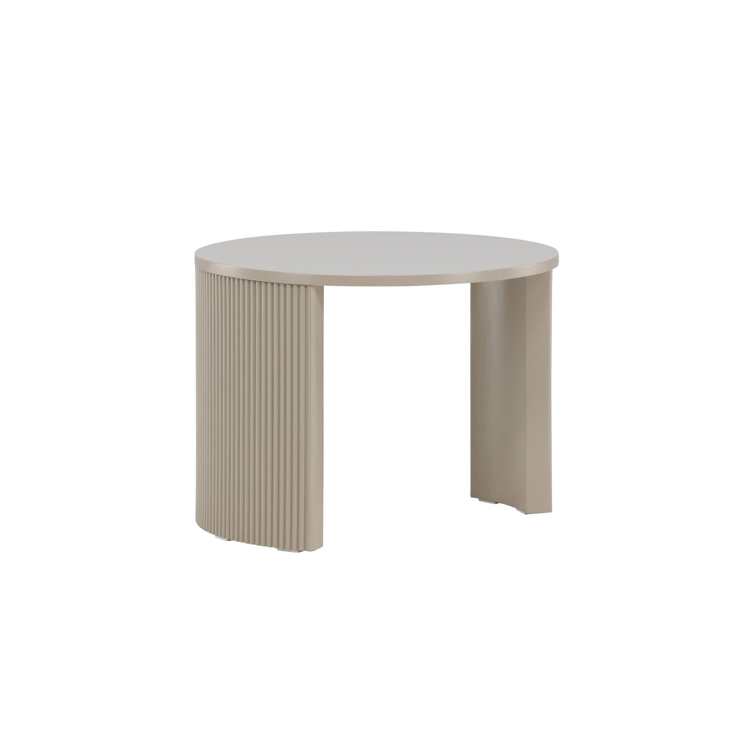 Couchtisch Bristol Ø60cm - Beige-Couchtische-Venture Home-le canapé