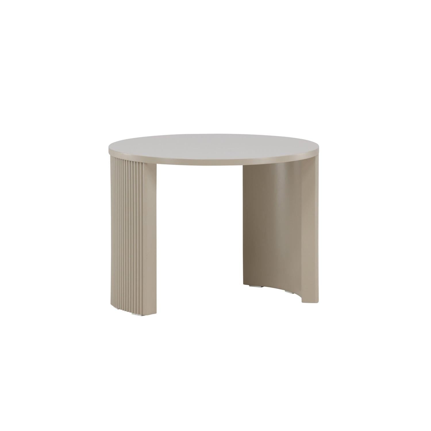 Couchtisch Bristol Ø60cm - Beige-Couchtische-Venture Home-le canapé