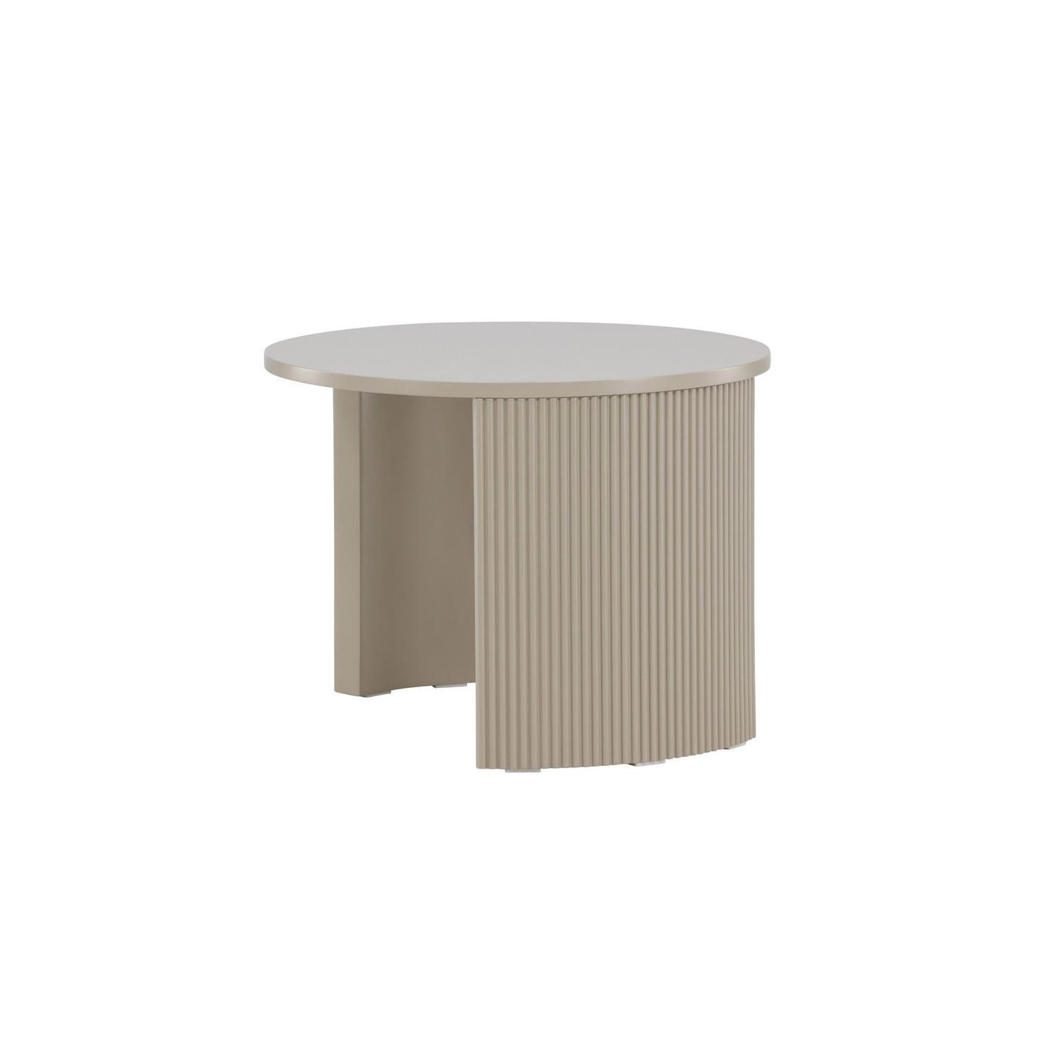 Couchtisch Bristol Ø60cm - Beige-Couchtische-Venture Home-le canapé