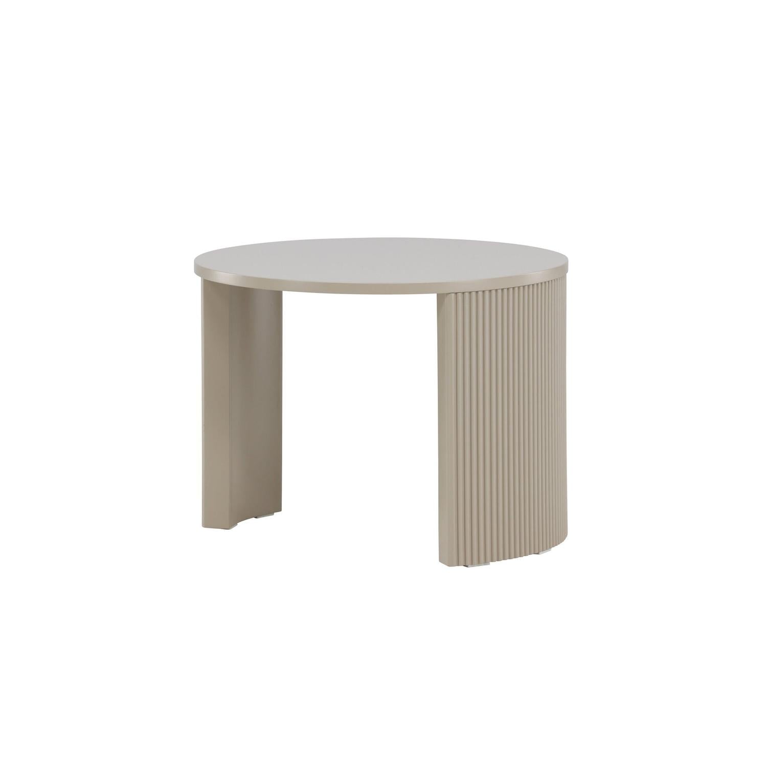 Couchtisch Bristol Ø60cm - Beige-Couchtische-Venture Home-le canapé