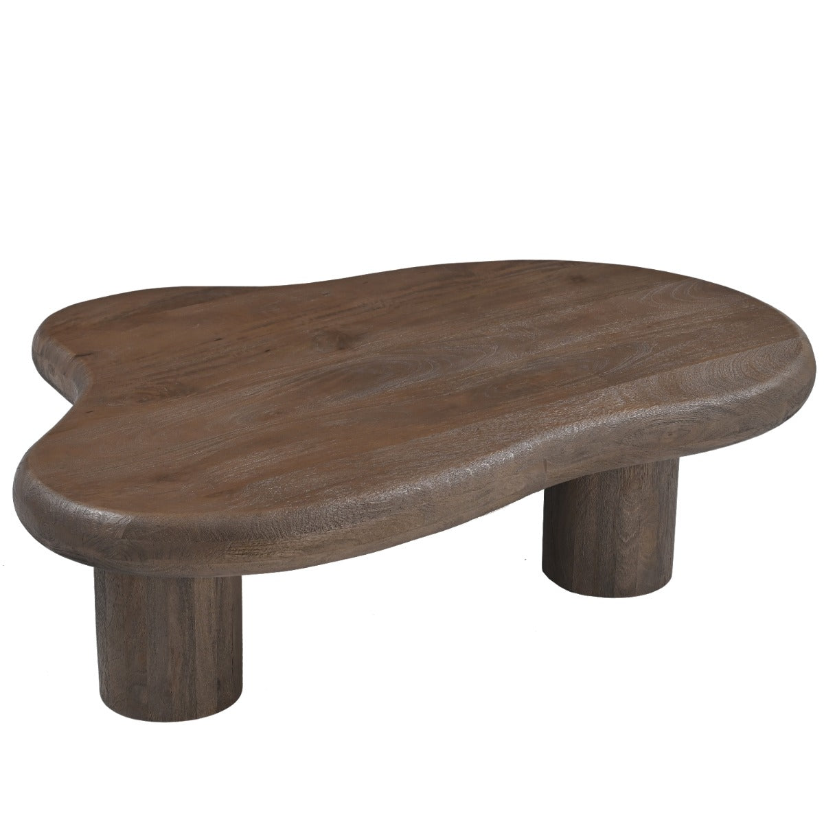 Couchtisch Brix Feline Malta 120cm aus Massivholz - Braun-Couchtische-Livingfurn-le canapé