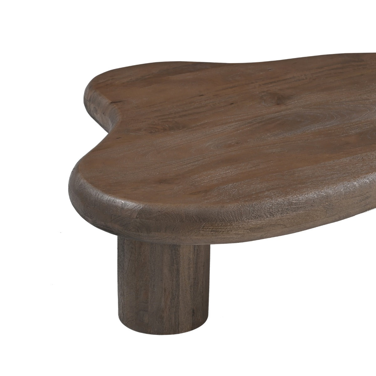 Couchtisch Brix Feline Malta 120cm aus Massivholz - Braun-Couchtische-Livingfurn-le canapé