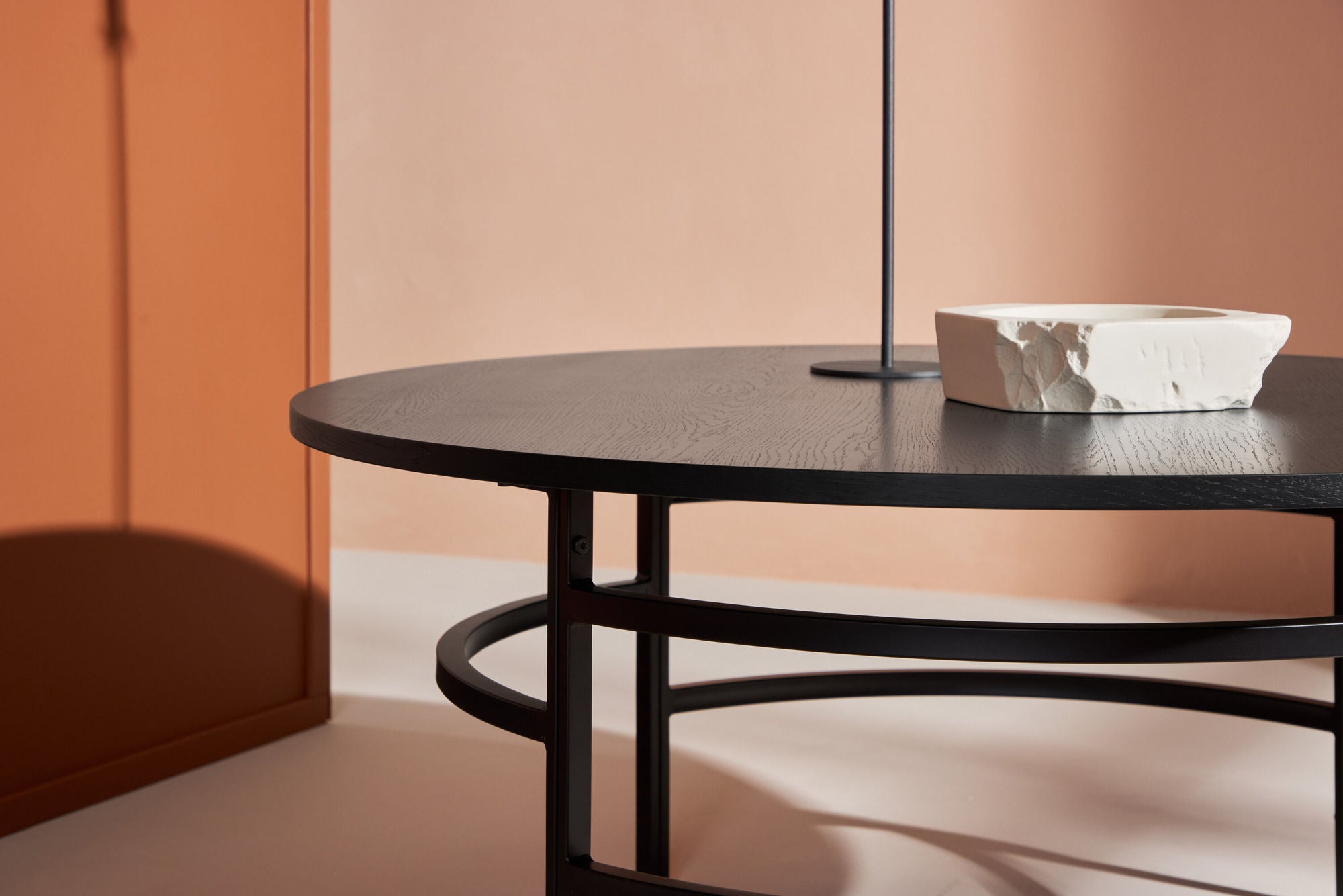 Couchtisch Copenhagen Ø100cm - Schwarz-Couchtische-Venture Home-le canapé