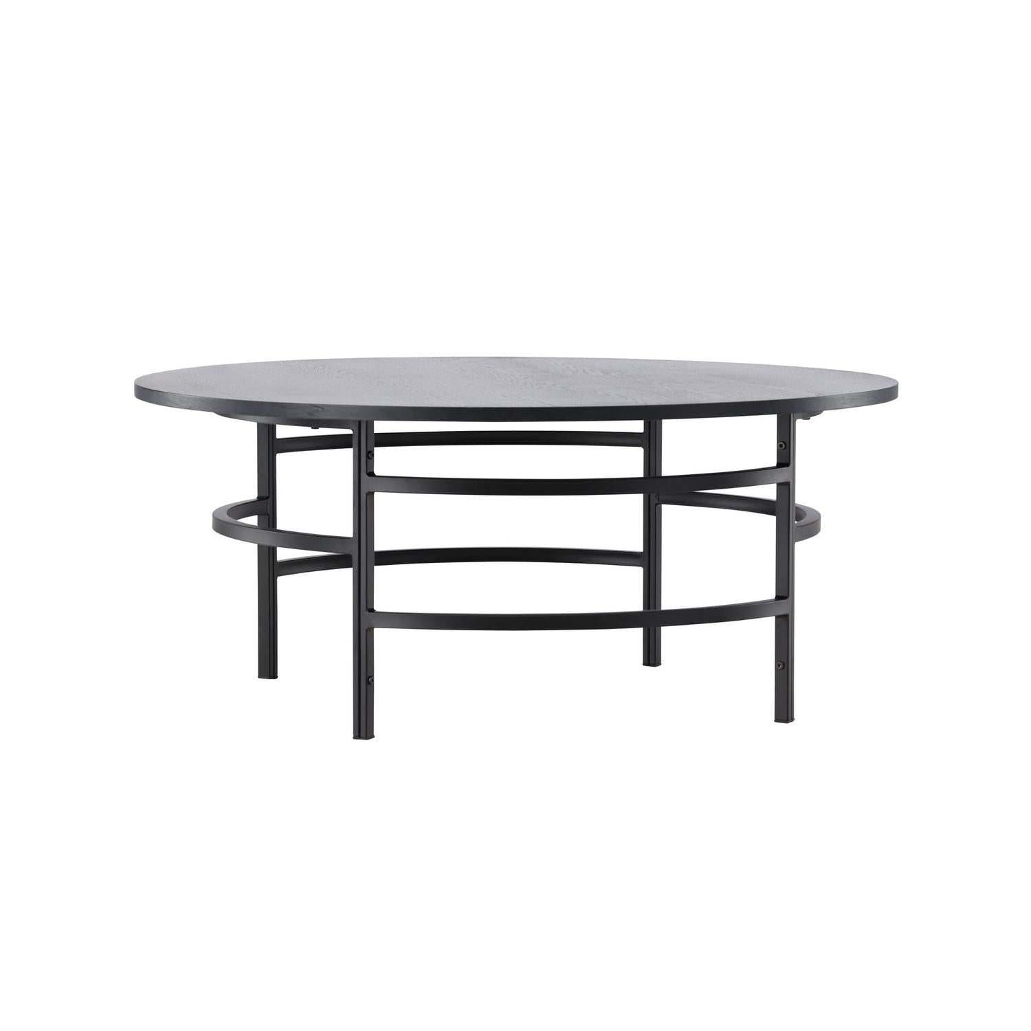 Couchtisch Copenhagen Ø100cm - Schwarz-Couchtische-Venture Home-le canapé