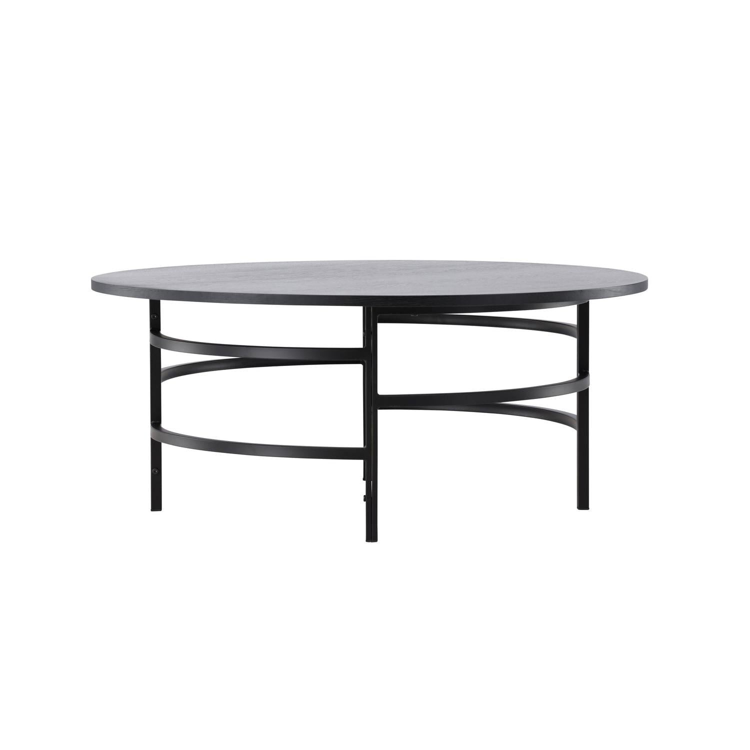 Couchtisch Copenhagen Ø100cm - Schwarz-Couchtische-Venture Home-le canapé