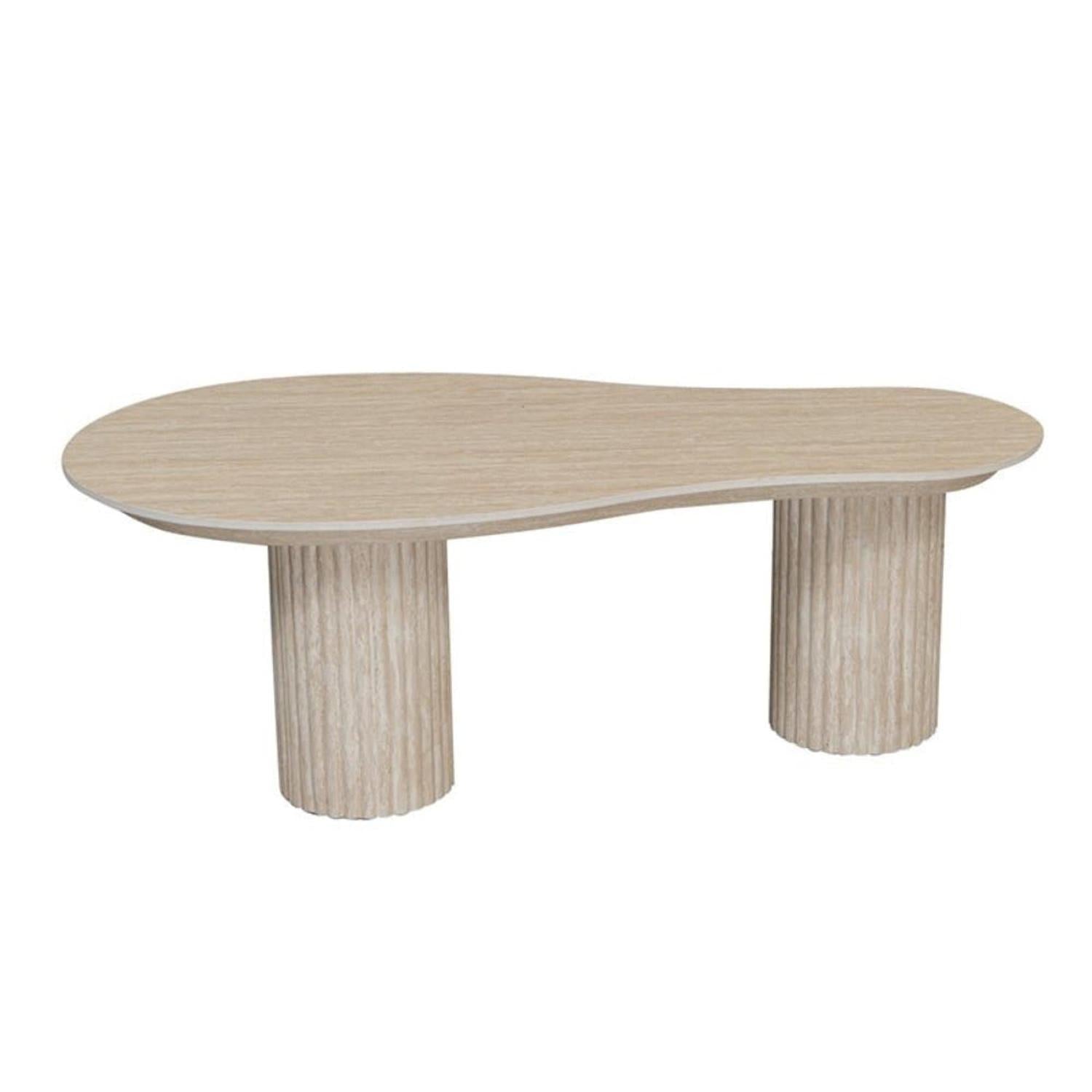 Couchtisch Craft mit Keramik-Platte - Travertin Optik-Couchtische-Pole to Pole-le canapé
