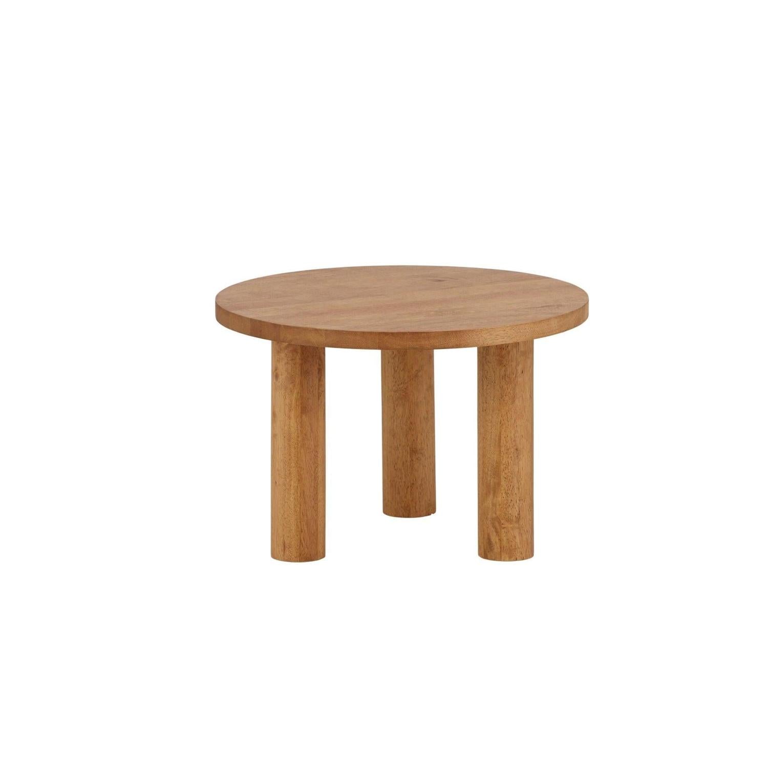 Couchtisch Duxbury Ø60cm - Hellbraun-Couchtisch-Venture Home-le canapé