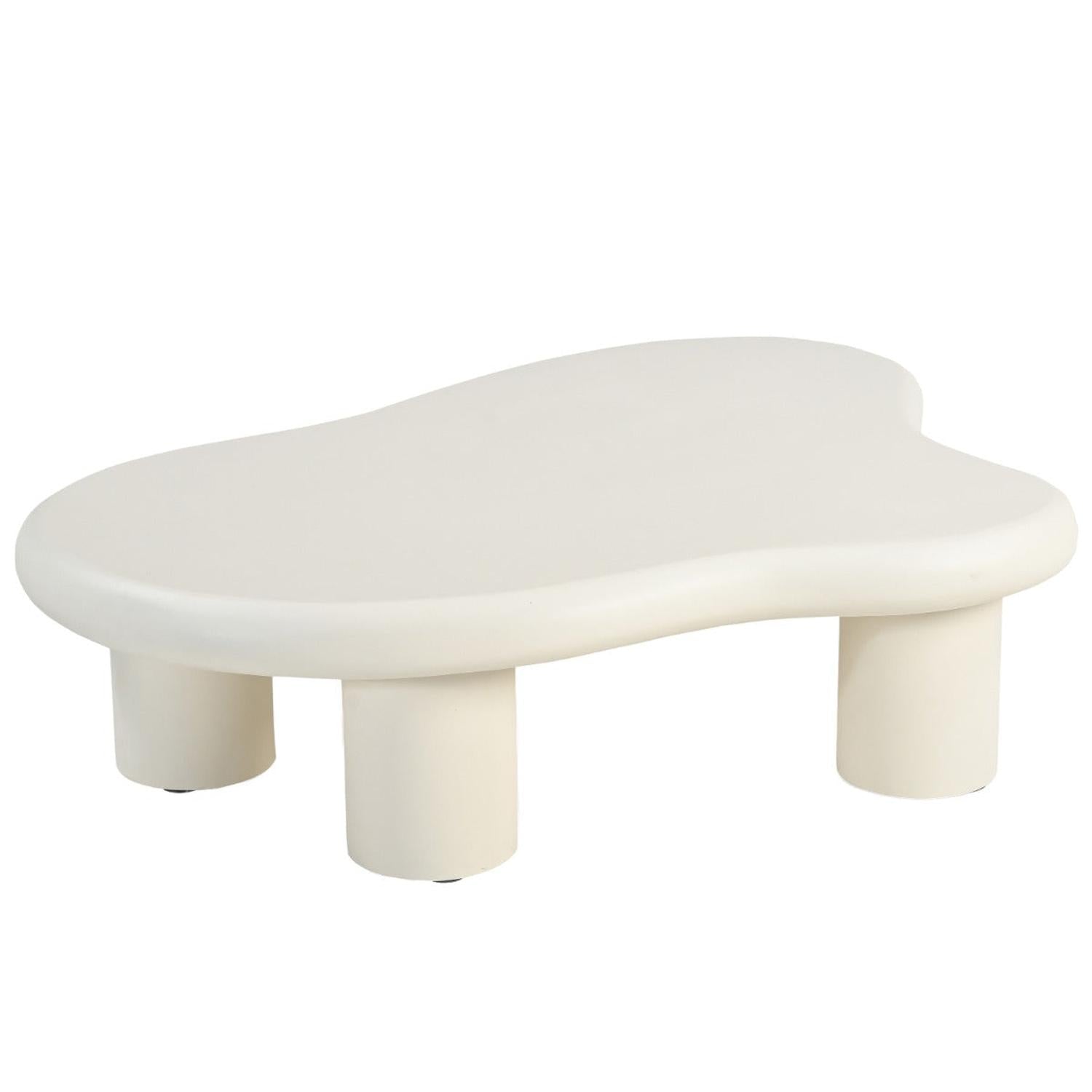 Couchtisch Feline Sandy - Beige-Couchtische-Livingfurn-le canapé