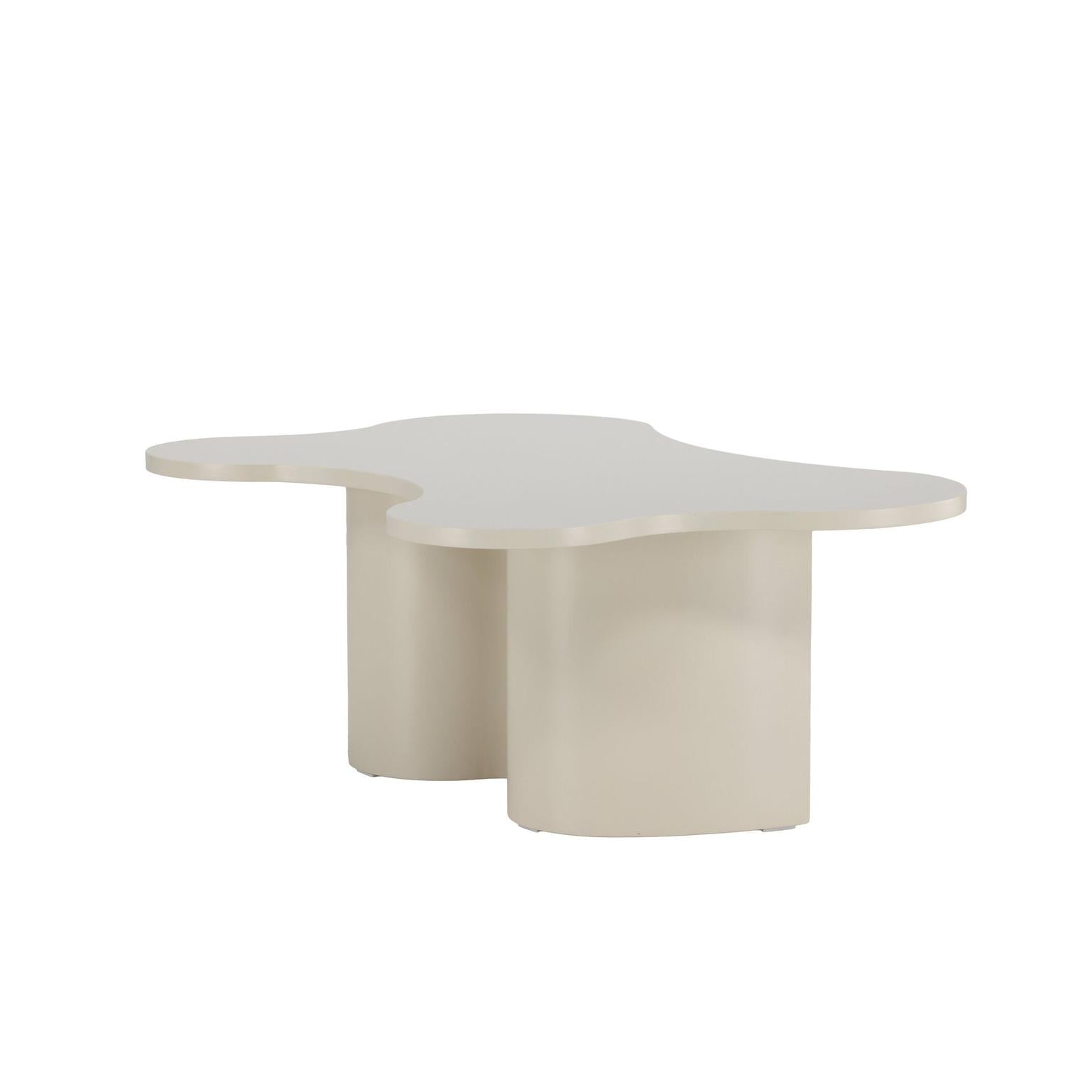 Couchtisch Flow - Beige-Couchtisch-Venture Home-le canapé