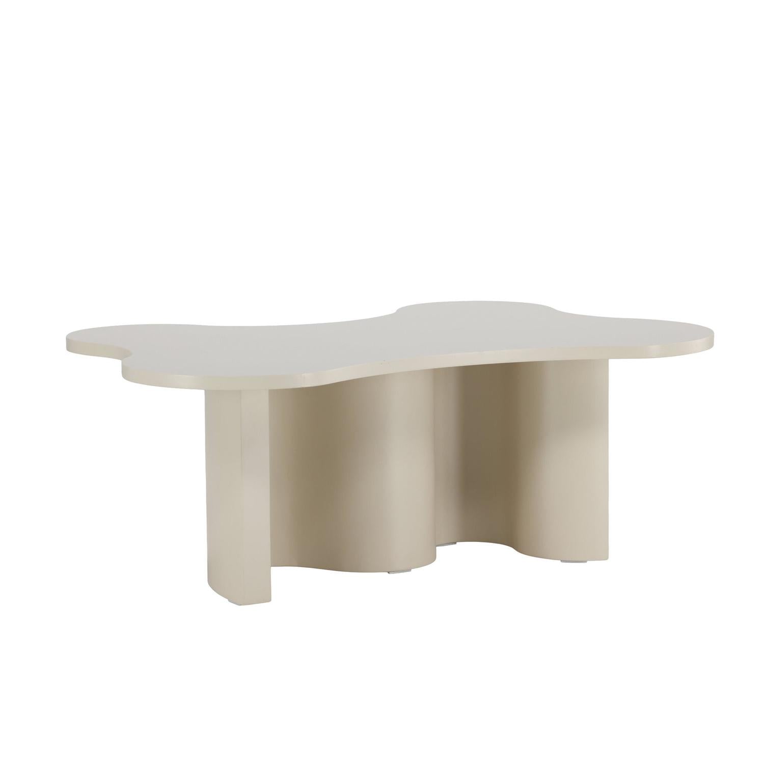 Couchtisch Flow - Beige-Couchtisch-Venture Home-le canapé