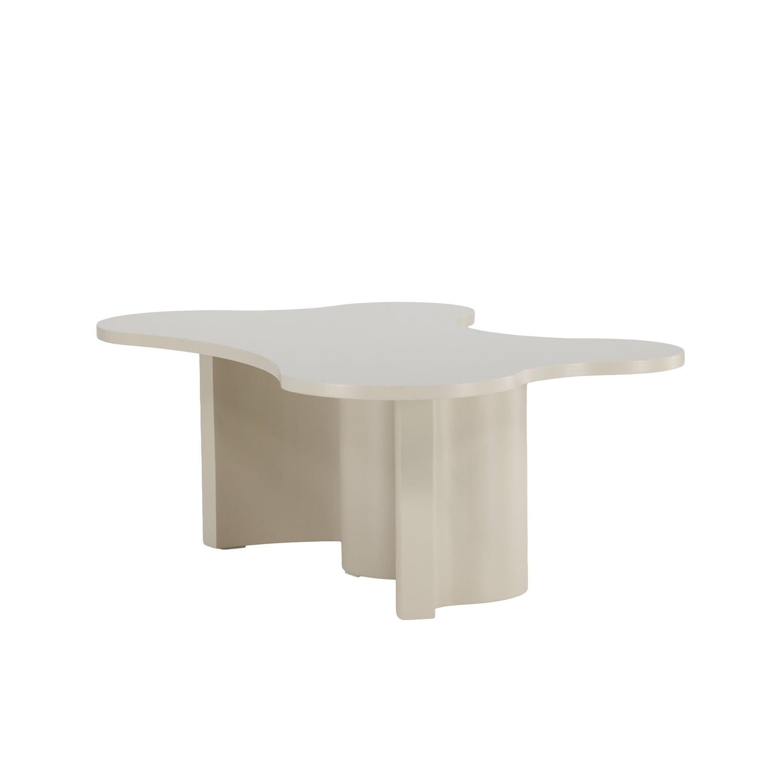 Couchtisch Flow - Beige-Couchtisch-Venture Home-le canapé