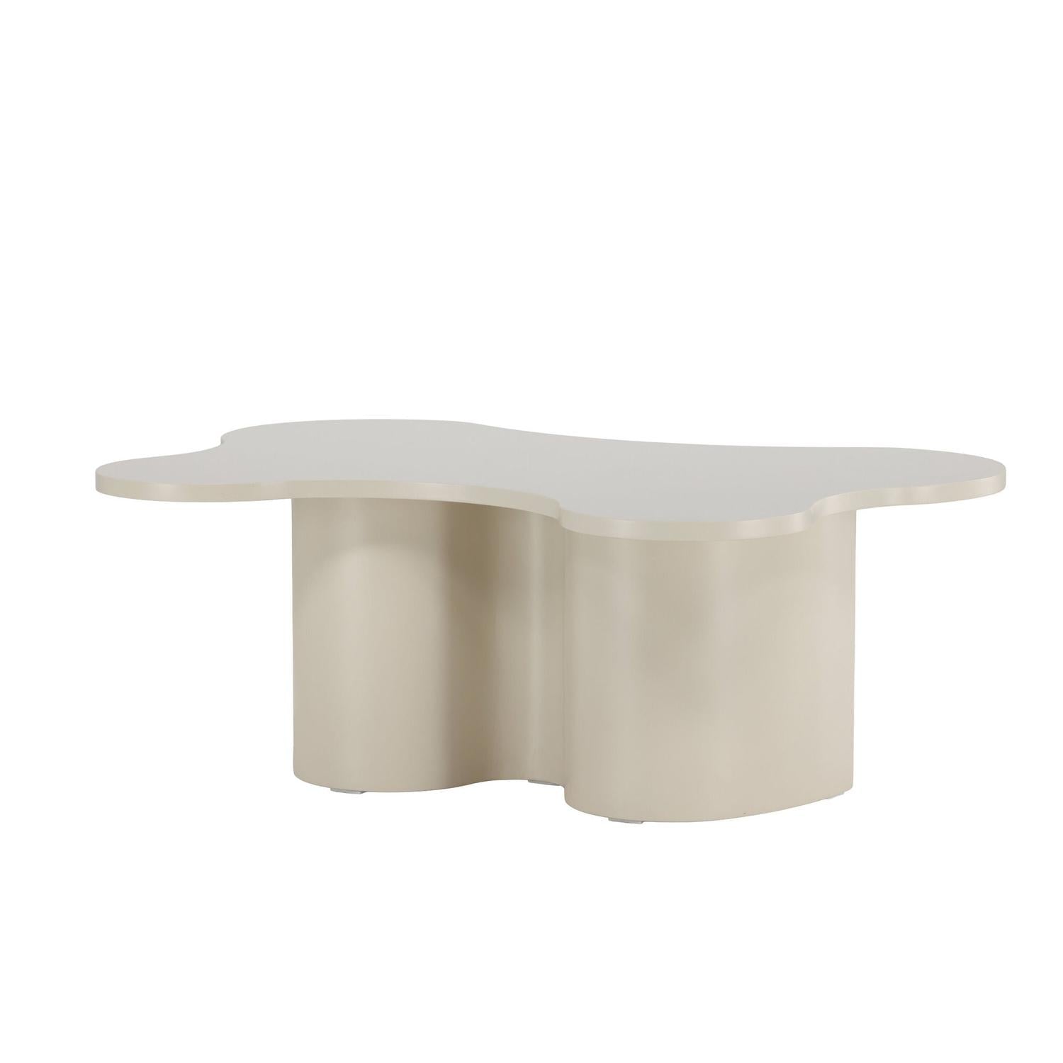 Couchtisch Flow - Beige-Couchtische-Venture Home-le canapé